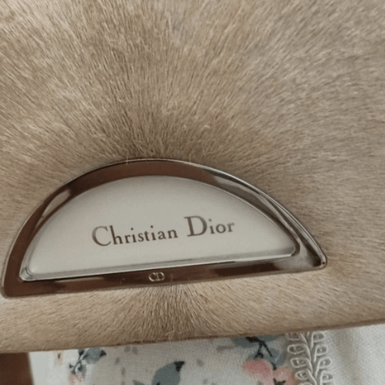 Christian Dior Monsieur × Dior Dior Bag Malice Saddle Shoulder Hodo Fur Leather 90s EX0031 Size ONE SIZE - 9 Thumbnail