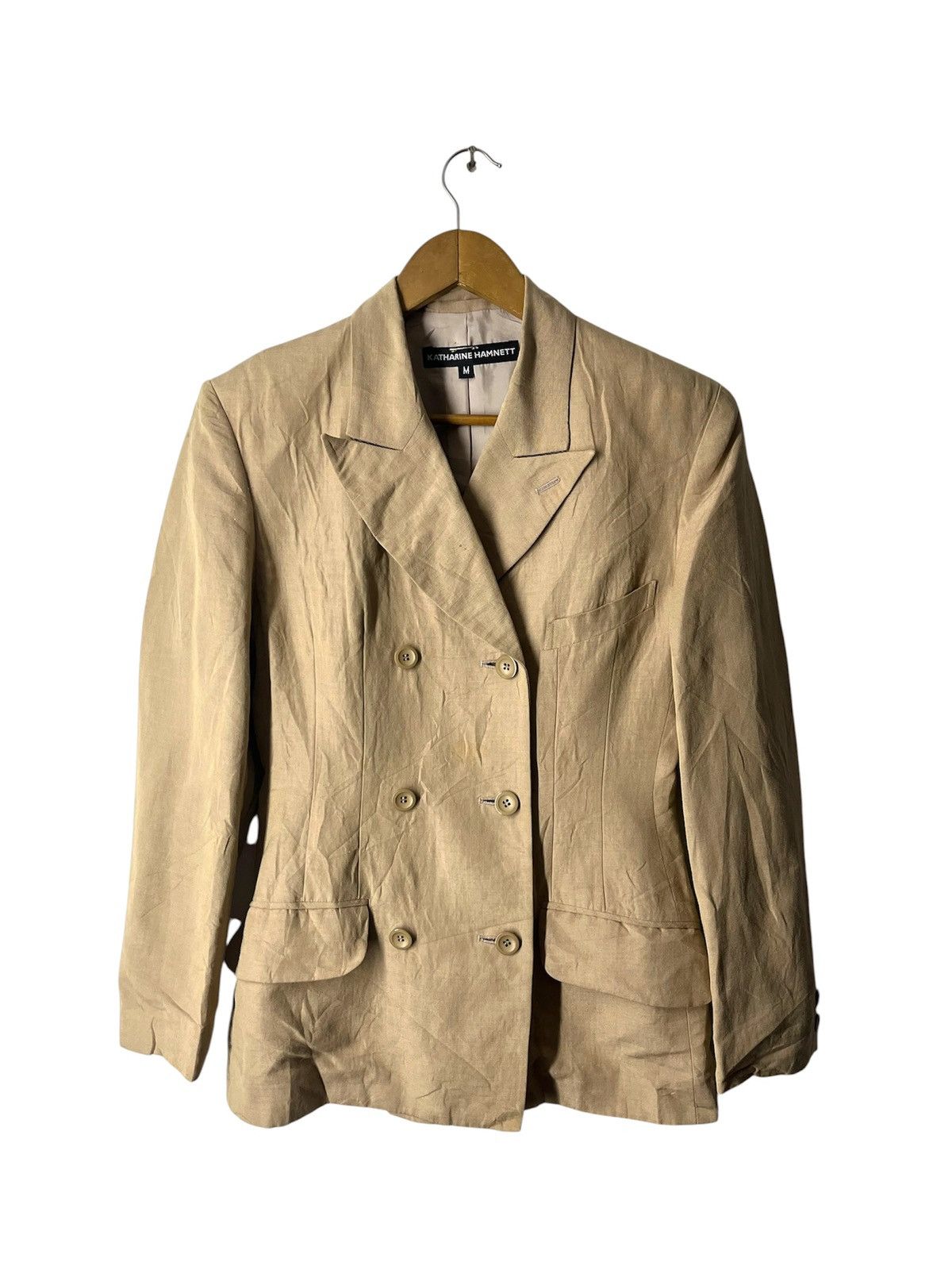 Katharine Hamnett London KATHARINE HAMNETT LONDON BLAZER COAT JACKET Size M / US 6-8 / IT 42-44 - 1 Thumbnail