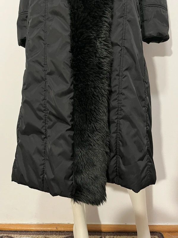 Balmain Balmain Long Black Coat Faux Fur Size S / US 4 / IT 40 - 15 Thumbnail