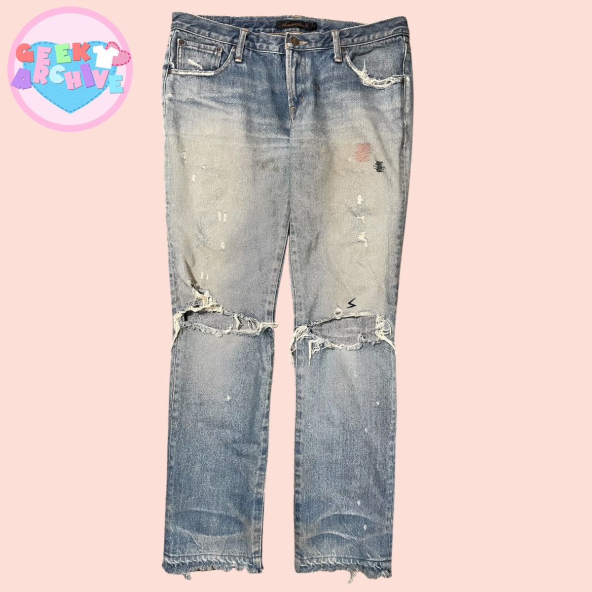 Undercover UNDERCOVER 05ss But Beautiful II 5 Denim Pants Size 2