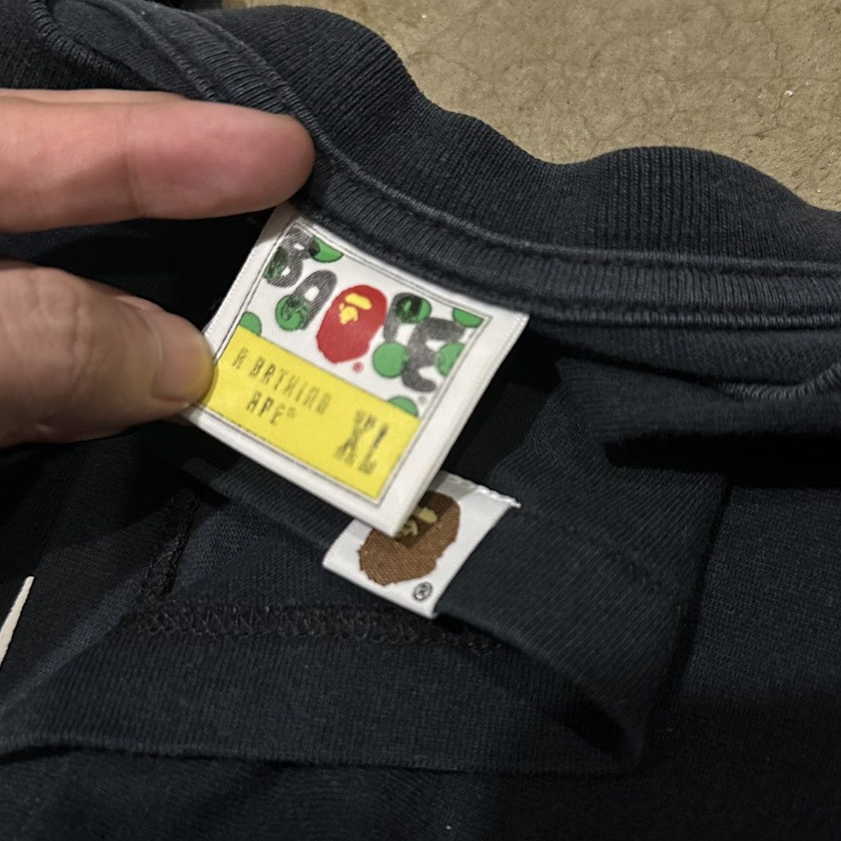 Bape BAPE CAMO COLLEGE TEE (XL) Size US XL / EU 56 / 4 - 3 Thumbnail