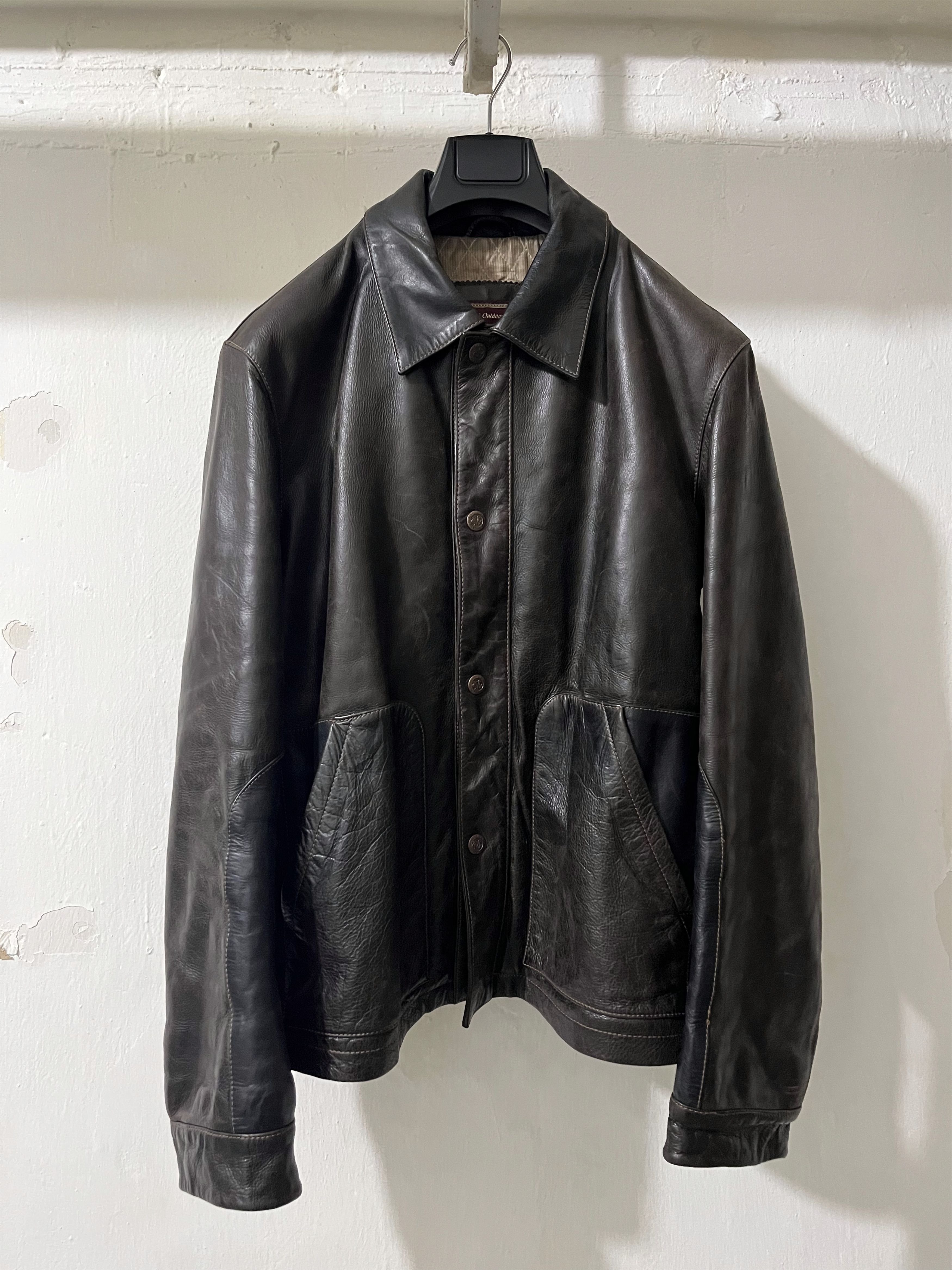 Marlboro Classics MARLBORO CLASSICS LEATHER JACKET Size US L / EU 52-54 / 3 - 1 Thumbnail