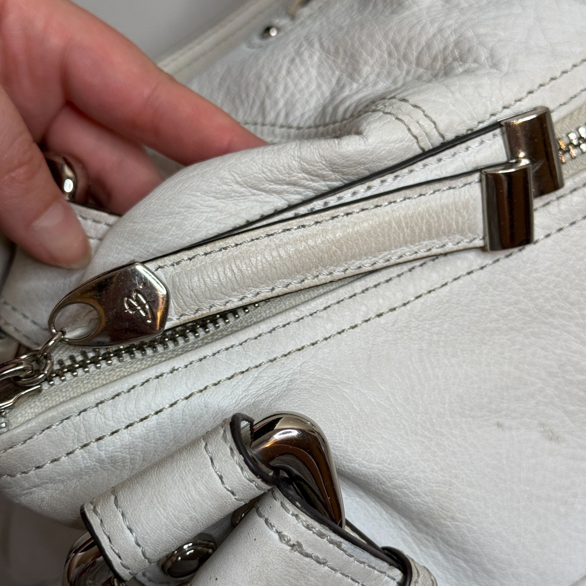 Other B Makowsky Leather Hand Bag DUAL STRAP Strap Boho Purse XL Size ONE SIZE - 8 Thumbnail