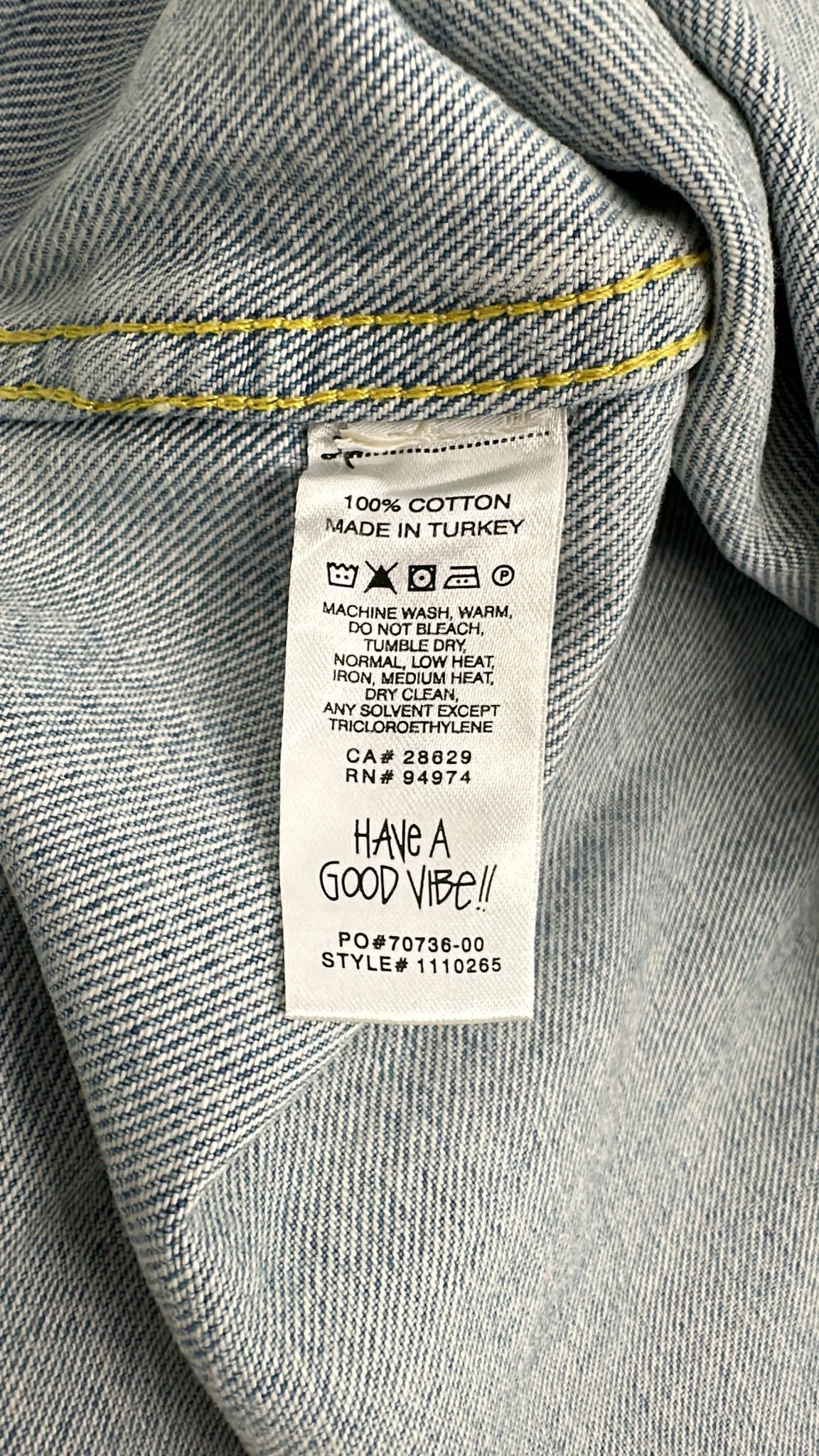 Stussy Stüssy FW22 Western Denim Shirt Blue Medium Size US M / EU 48-50 / 2 - 9 Thumbnail