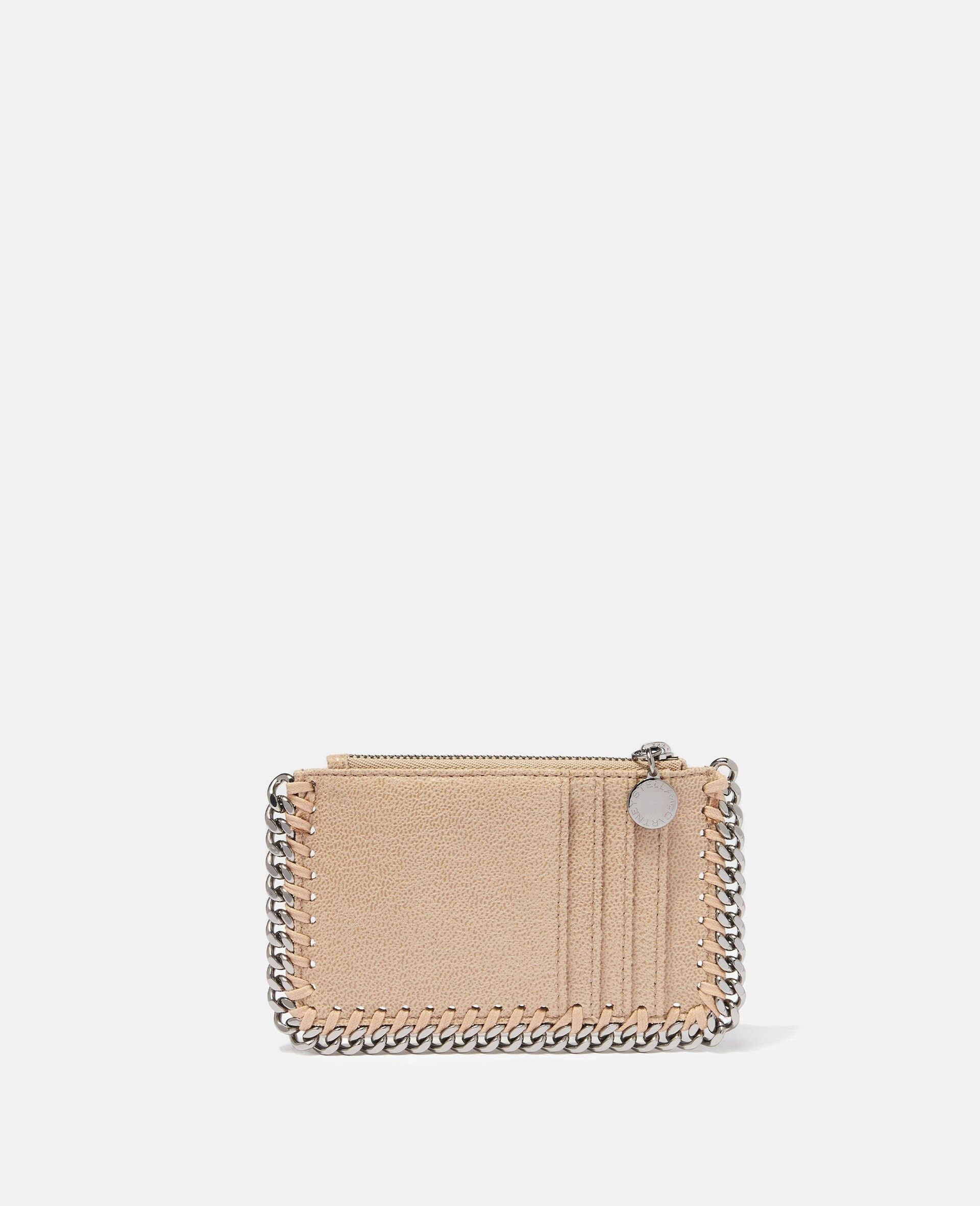 Stella McCartney o1s22i1n1024 Size: OS / Falabella Card Holder in Beige Size ONE SIZE - 3 Thumbnail