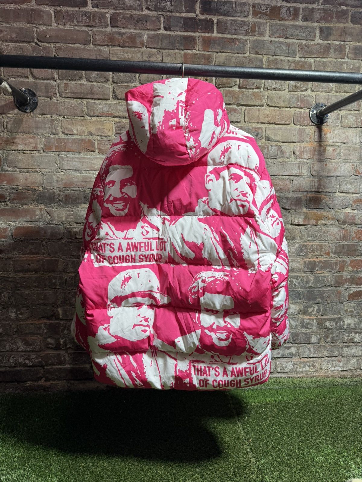 Awful Lot of Cough Syrup Thats A Awful Lot Of Cough Syrup Puffer Jacket Sz. XL Size US XL / EU 56 / 4 - 2 Thumbnail