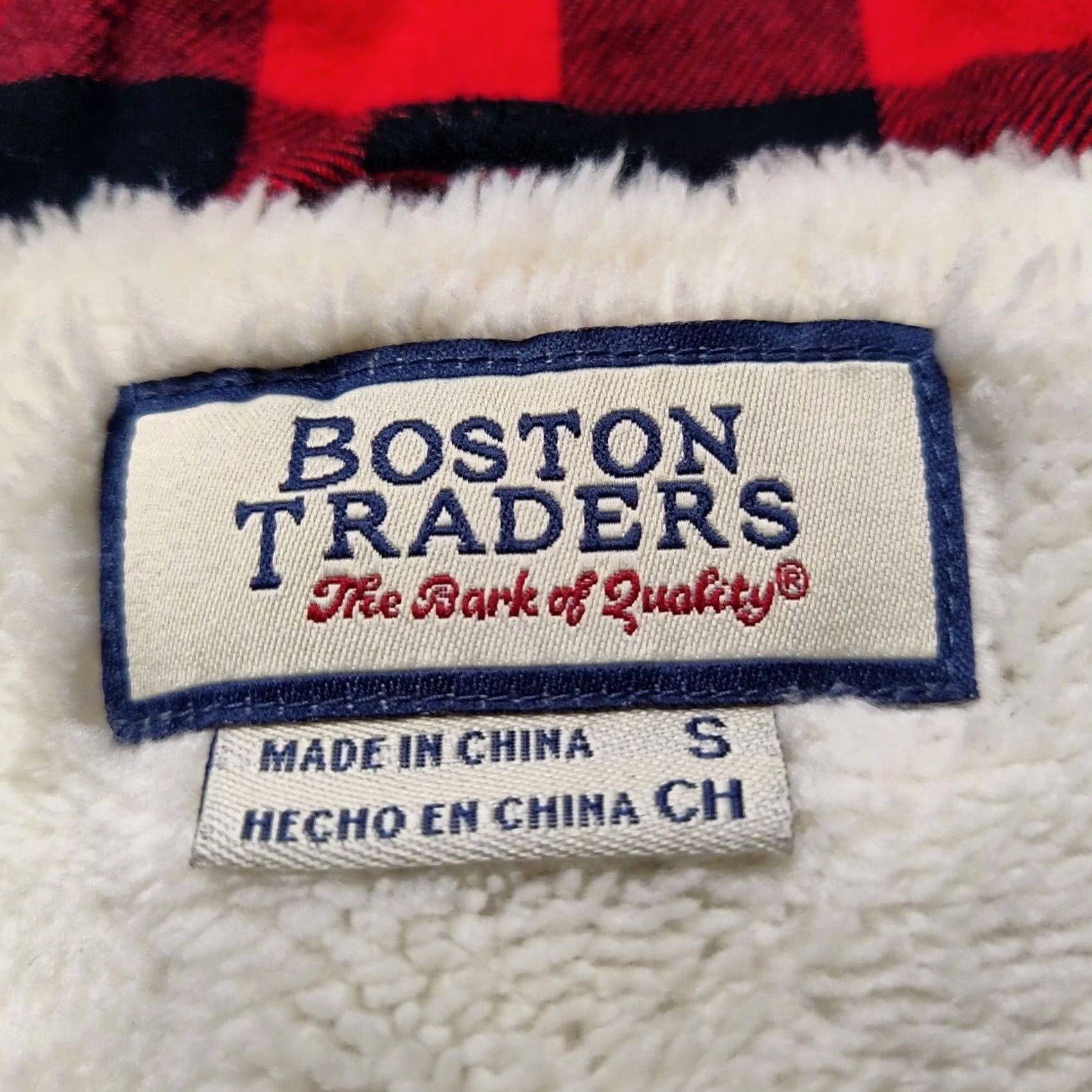Lumberjack Boston Traders Shacket Women Small Hooded Sherpa Lined Plaid Lumberjack Red Size S / US 4 / IT 40 - 4 Thumbnail