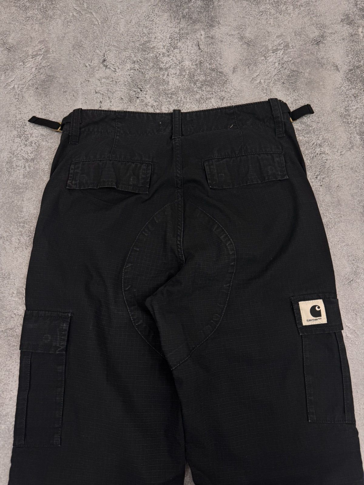 Carhartt Carhartt WIP Men Aviation Cargo Pants Black Size 26 Size US 26 / EU 42 - 2 Thumbnail