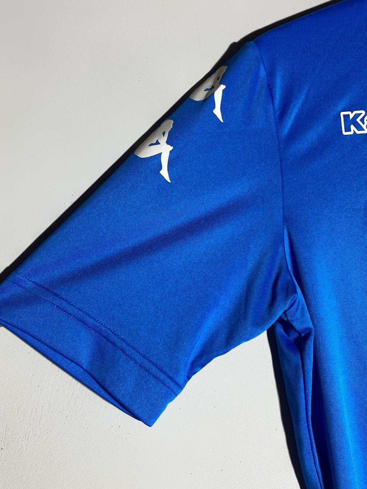 Kappa Kappa Napoli 2016/17 Home Football Shirt Soccer Jersey Size US XS / EU 42 / 0 - 8 Thumbnail