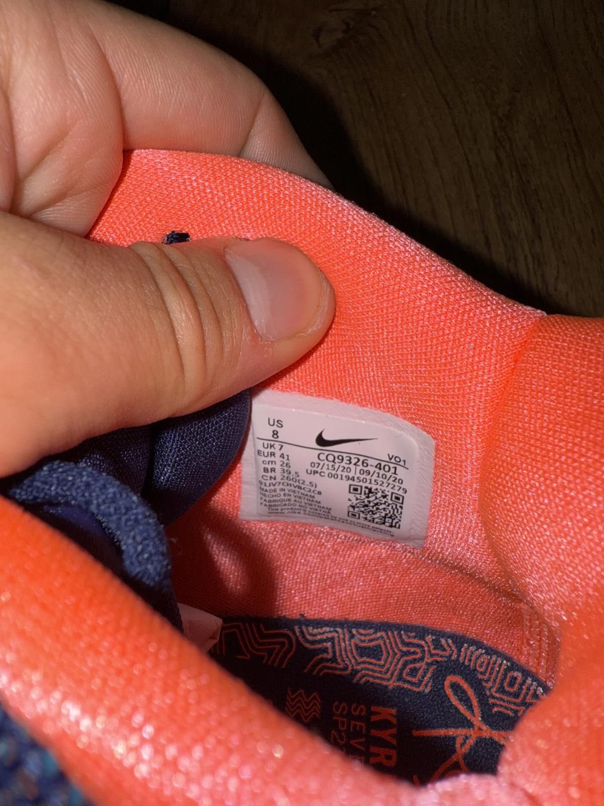 Nike Nike Kyrie 7 Midnight Navy Size US 8 / EU 41 - 12 Thumbnail