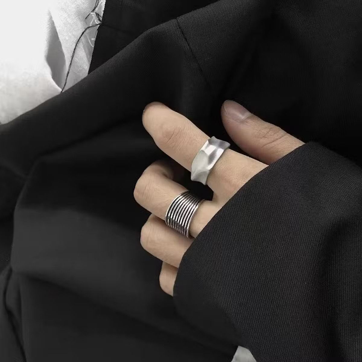 Vintage Retro punk rings | Grailed