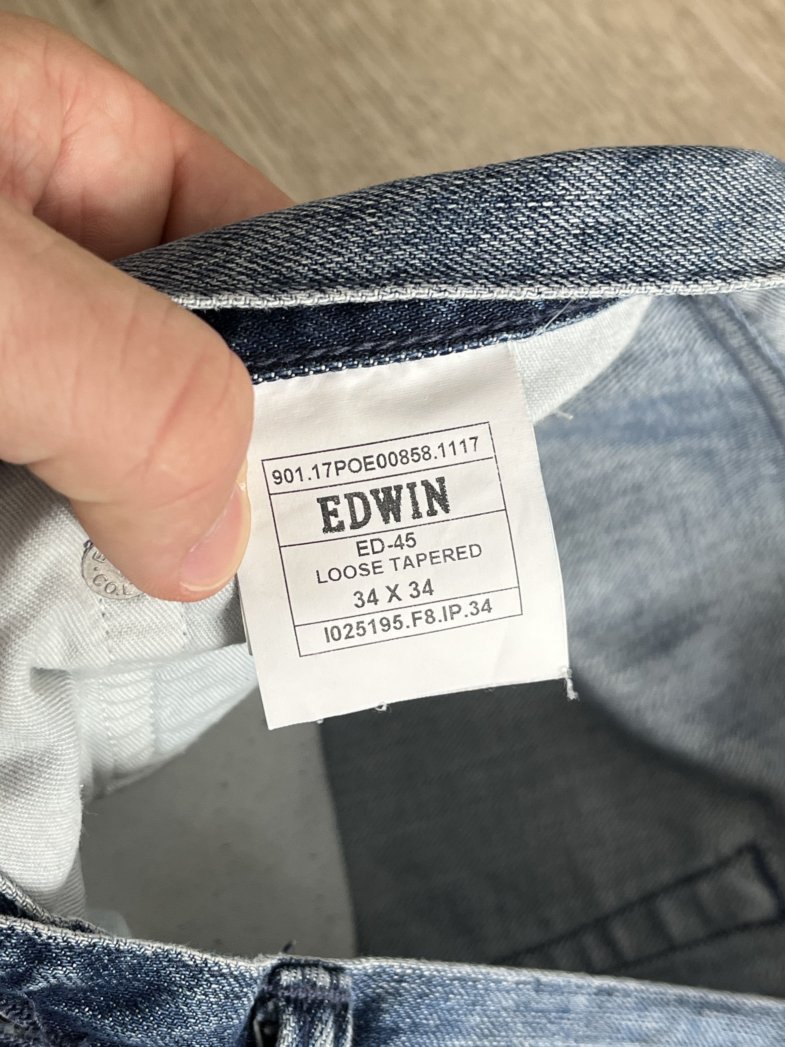 Edwin × Japanese Brand Selvedge Edwin Japanese Denim Jeans 34x34 Size US 34 / EU 50 - 6 Thumbnail