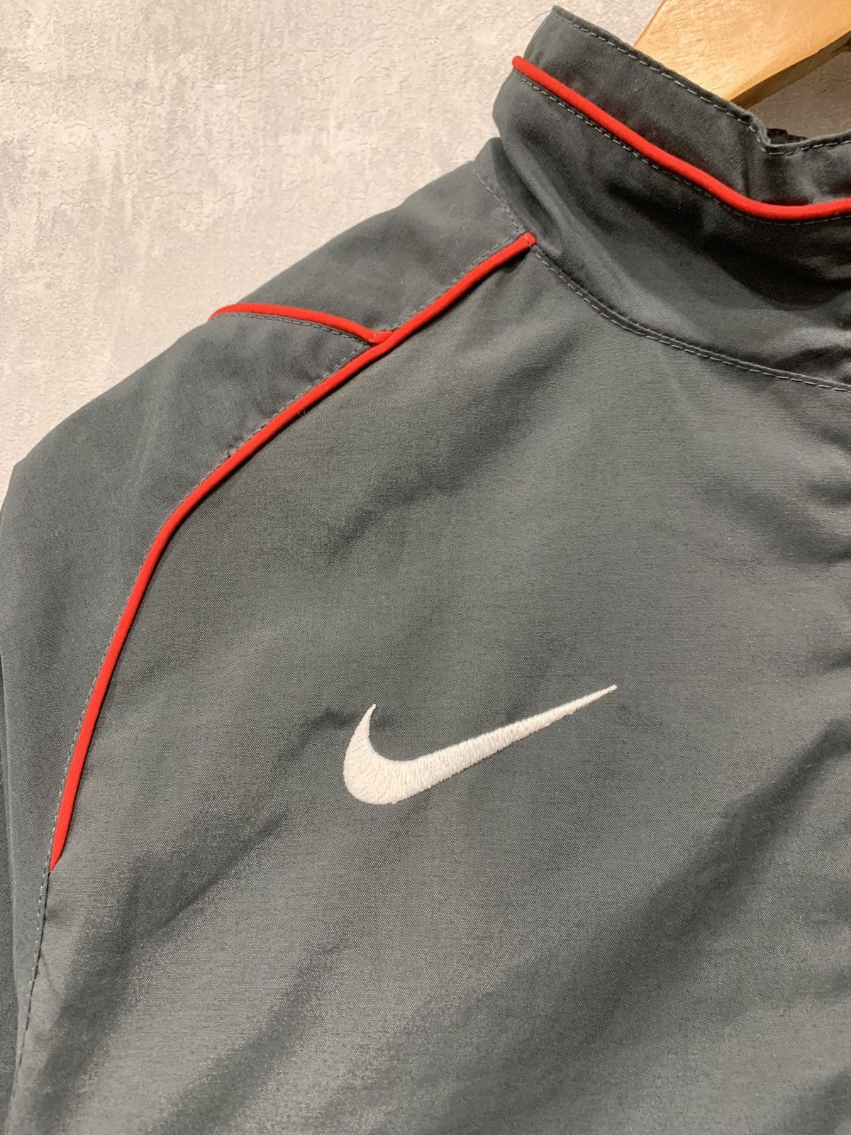 Nike × Vintage Vintage Nike England Windbreaker Jacket Big Logo Baggy 90s Size US S / EU 44-46 / 1 - 4 Thumbnail