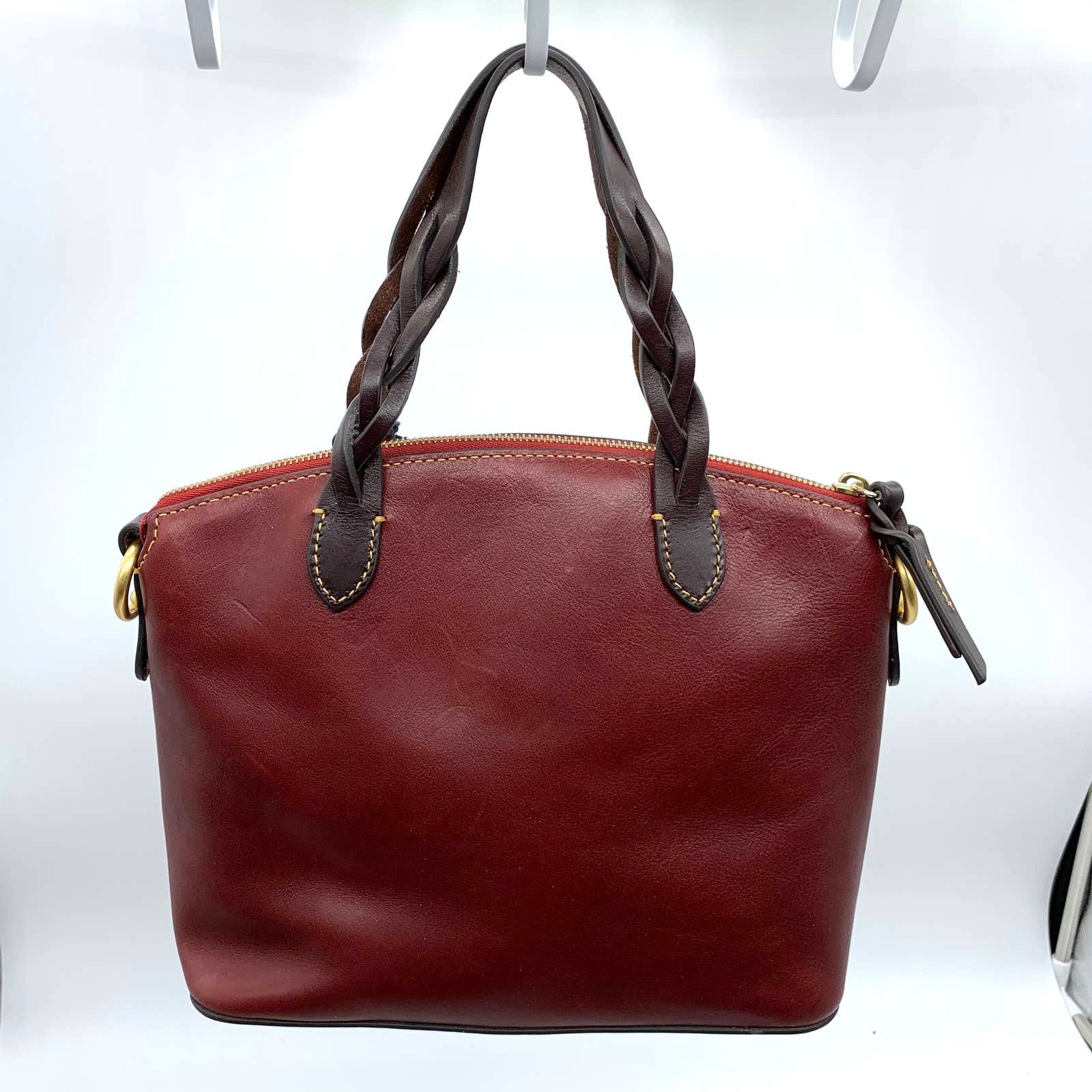 Dooney & Bourke Dooney & Bourke Florentine Leather Purse Small Heidi Satchel Size ONE SIZE - 2 Thumbnail