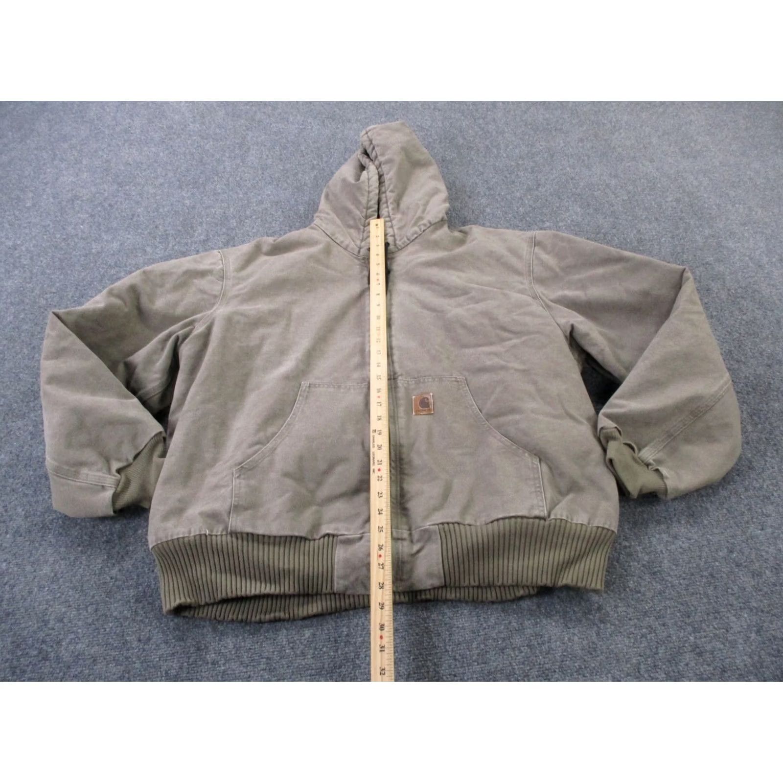 Carhartt Carhartt Jacket Mens 2XL Sandstone Duck Active Workwear Outdoor J130 Size US XXL / EU 58 / 5 - 3 Thumbnail