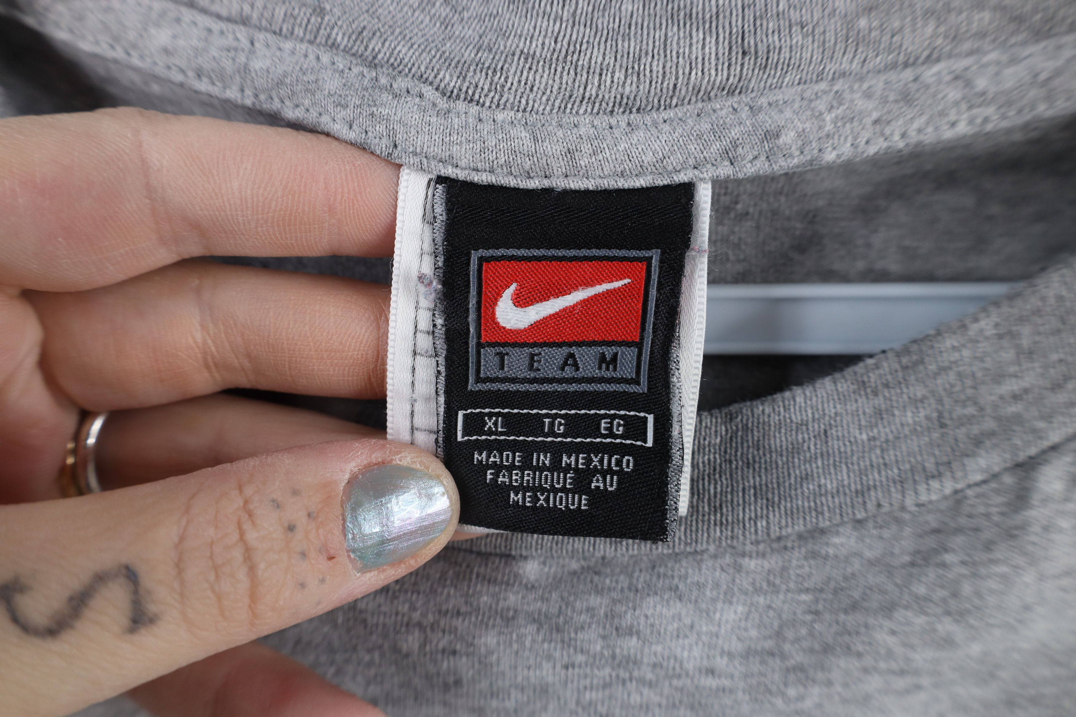 Nike × Vintage Vintage Nike Swoosh Ohio State University Football T-Shirt Size US XL / EU 56 / 4 - 9 Thumbnail