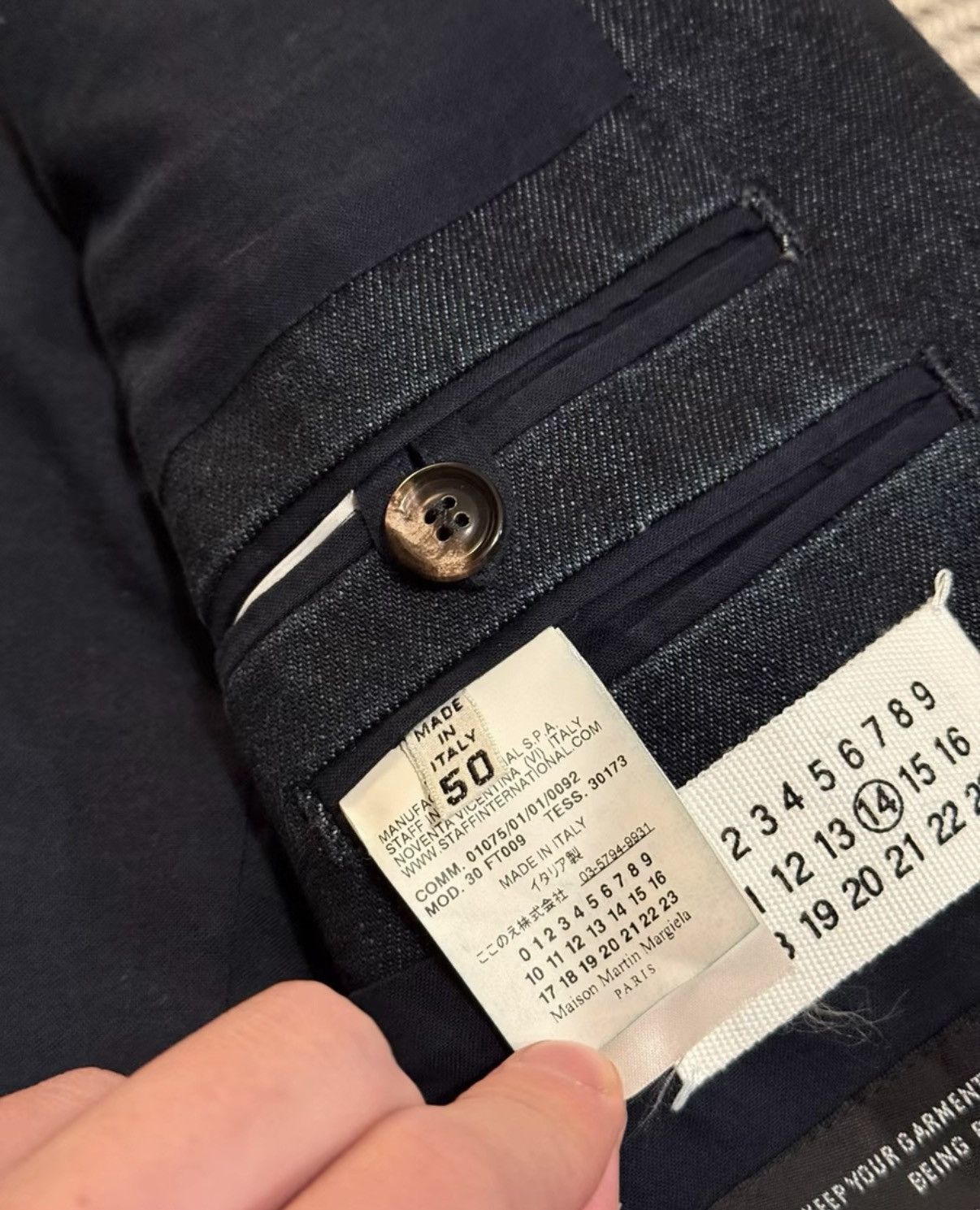 Maison Margiela Madison Martin Margiela Indigo-Dyed Denim Blazer K24 Size US XL / EU 56 / 4 - 3 Thumbnail
