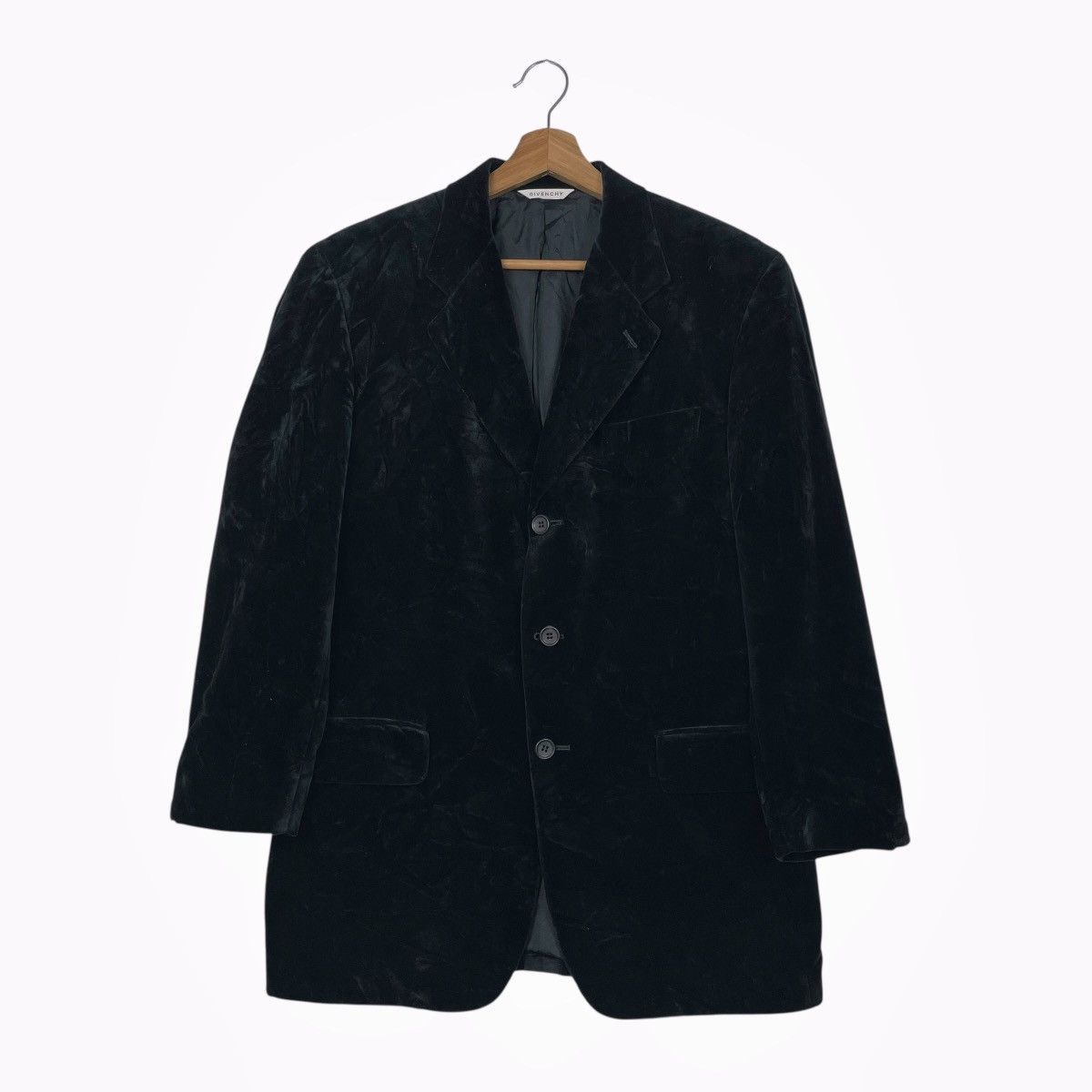 Givenchy Vintage Givenchy Monsieur Velvet Casual Jacket Size US S / EU 44-46 / 1 - 1 Thumbnail