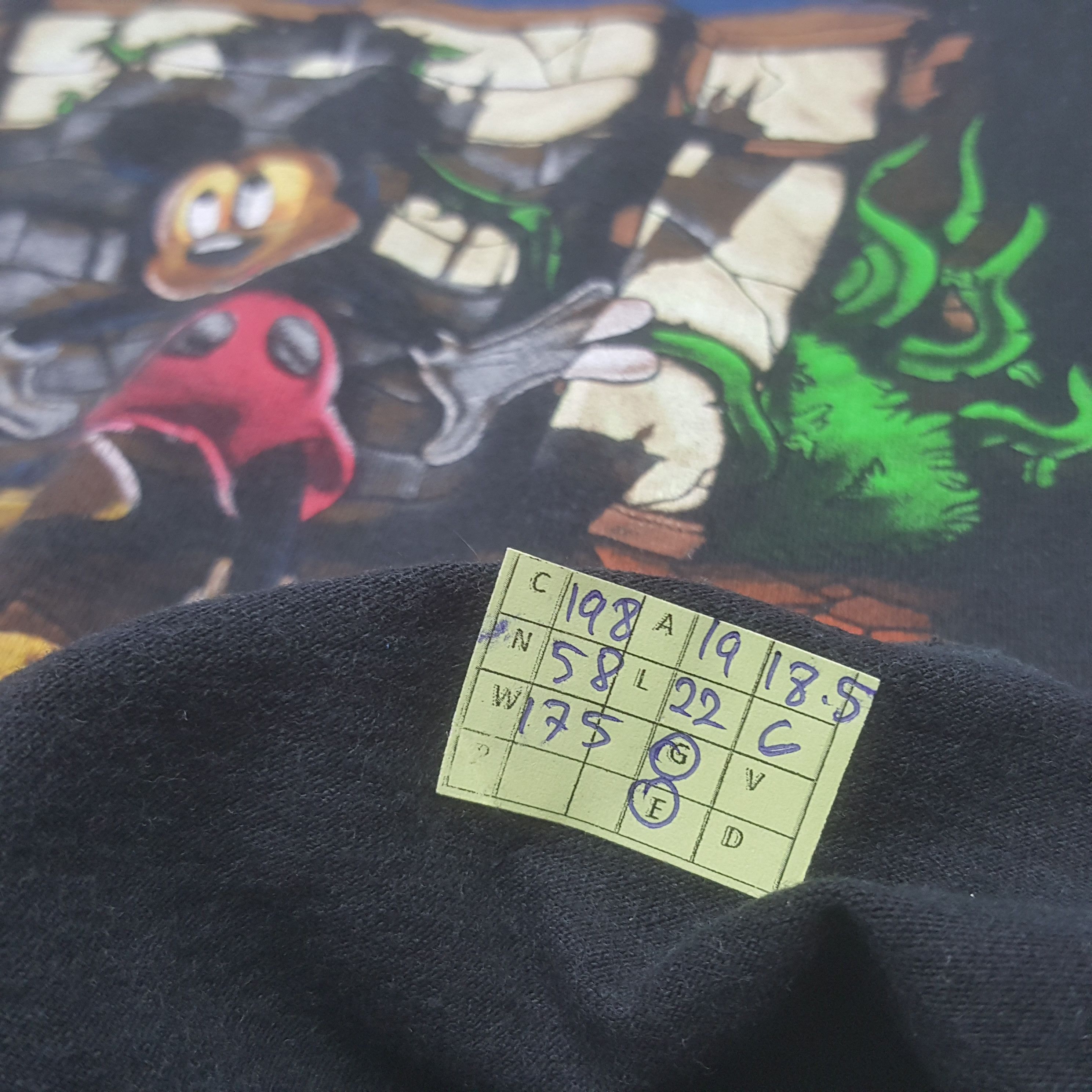 Disney × Mickey Mouse × Vintage Vintage Disney Tower of Terror Mickey Mouse Kids T-shirt Size US M / EU 48-50 / 2 - 8 Thumbnail
