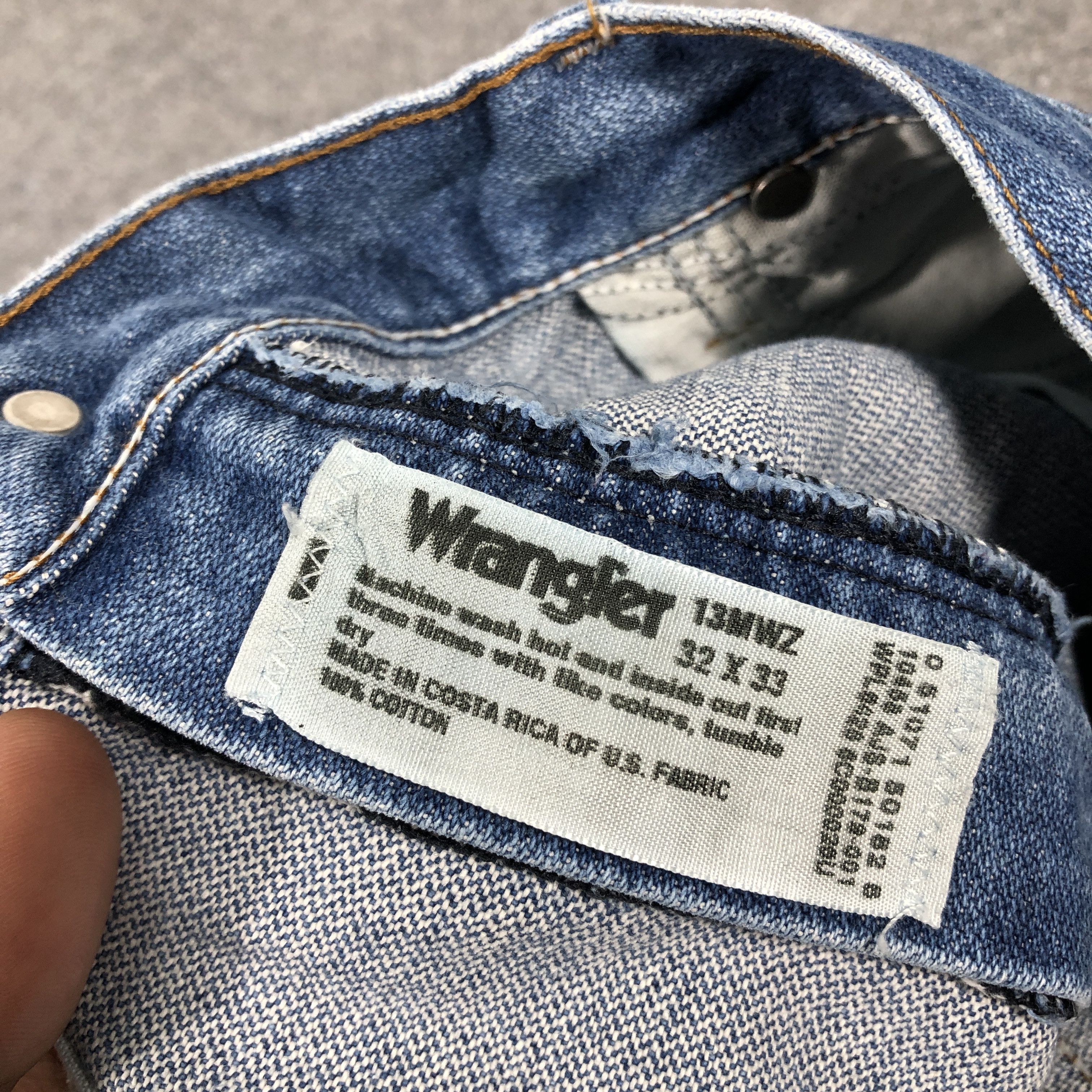 Vintage × Wrangler Vintage Wrangler Jeans L971 Size US 30 / EU 46 - 11 Thumbnail