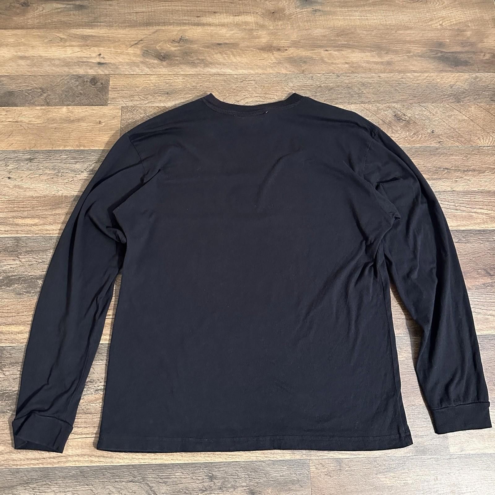 Playboy PLAYBOY by PacSun Mens Med Black w/Red Logo Long Sleeve Soft Size US M / EU 48-50 / 2 - 4 Thumbnail
