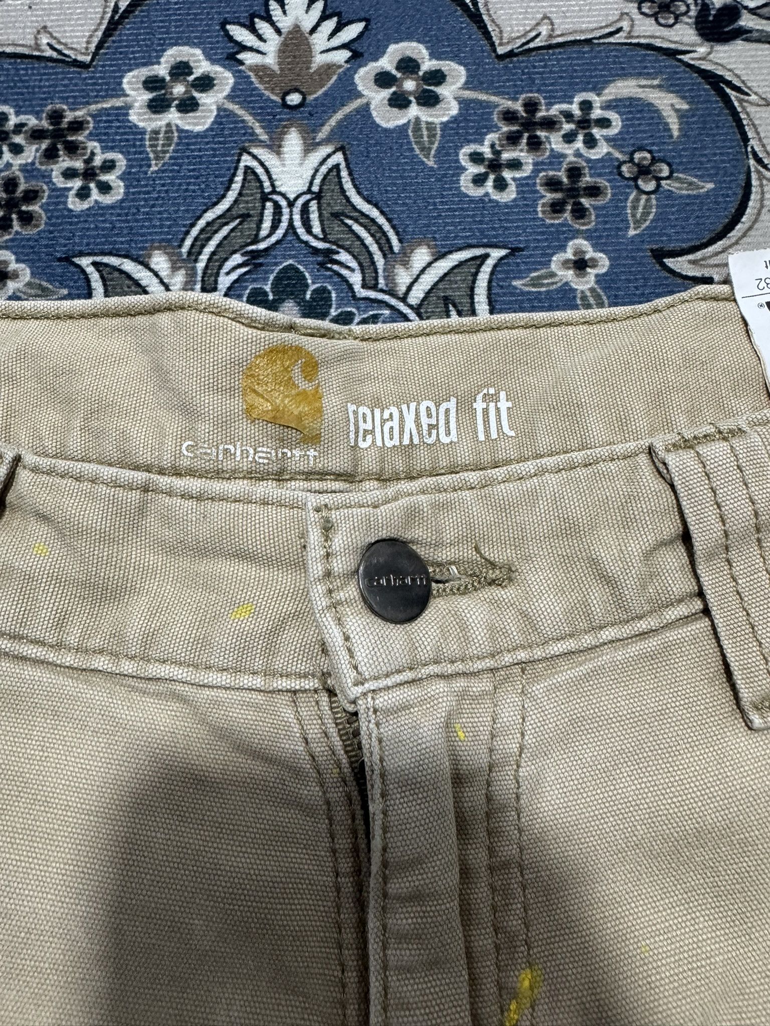 Carhartt × Carhartt Wip Vintage Carhartt Workers Painter Distressed Carpenter Pants Size US 30 / EU 46 - 6 Thumbnail