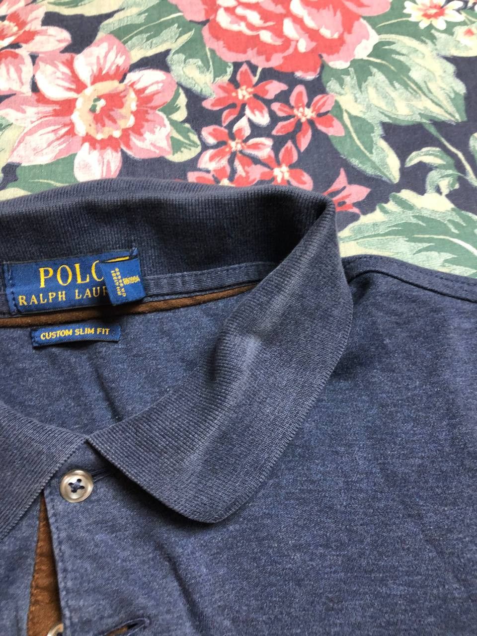 Polo Ralph Lauren Vintage Polo Ralph Lauren Custom Slim Fit Long Sleeve Size L Size US L / EU 52-54 / 3 - 10 Thumbnail