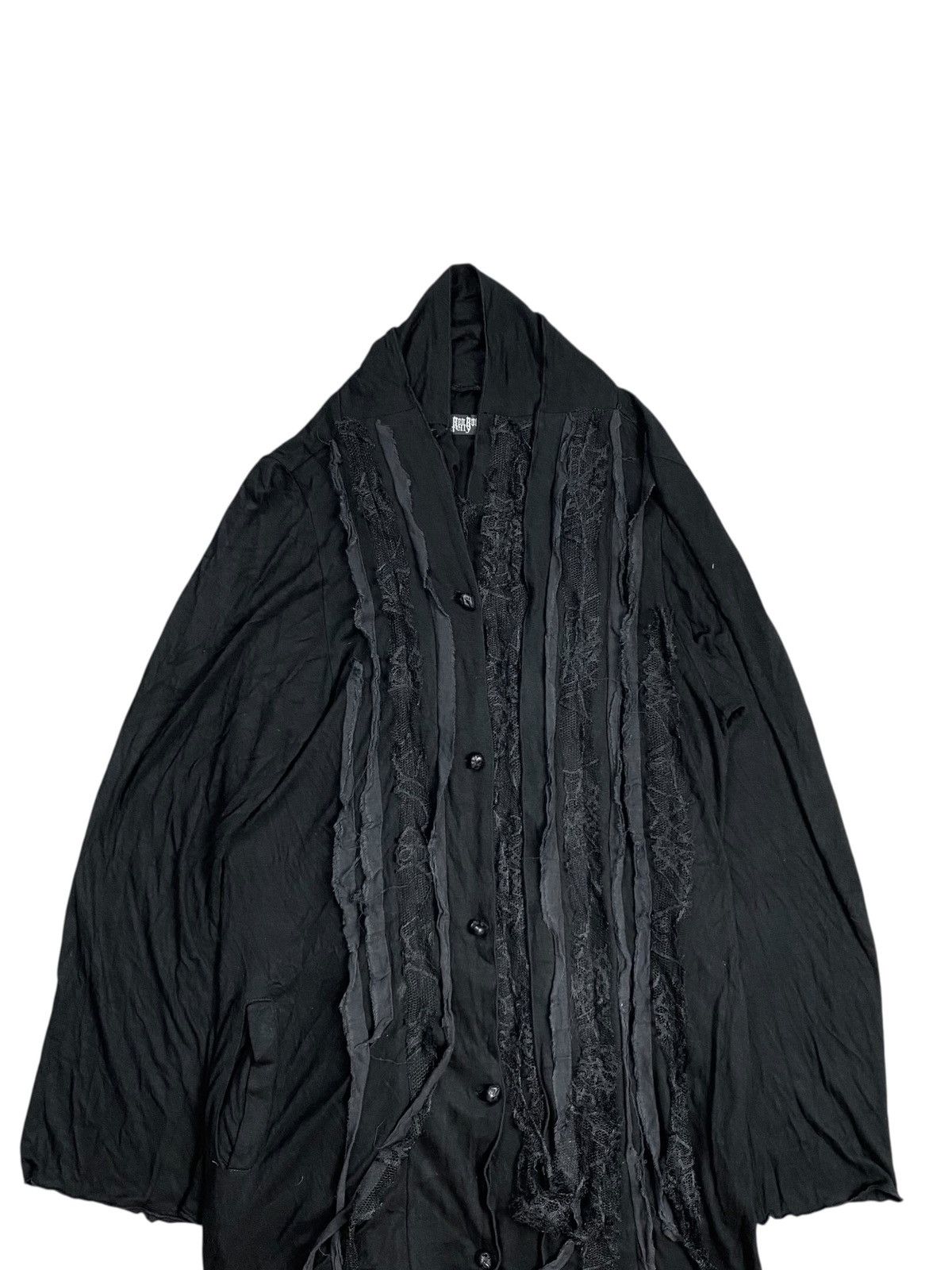 Japanese Brand Old H.Naoto Dark Red Rum - Vkei Style Outer Size US M / EU 48-50 / 2 - 8 Thumbnail