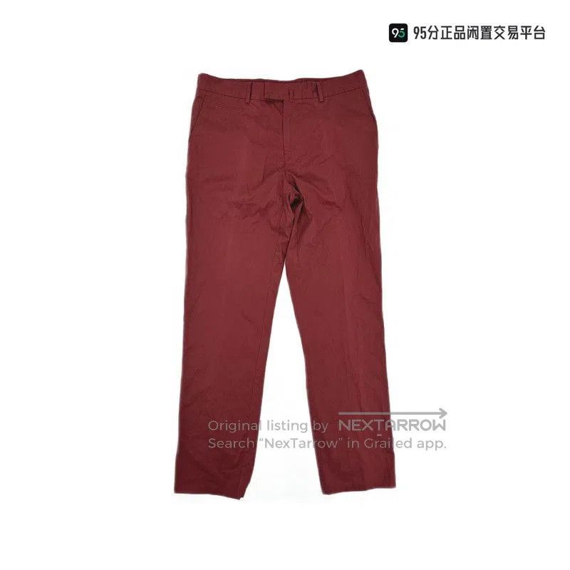 Ermenegildo Zegna Ermenegildo Zegna Casual Red Comfortable Pants. Size US 32 / EU 48 - 2 Thumbnail