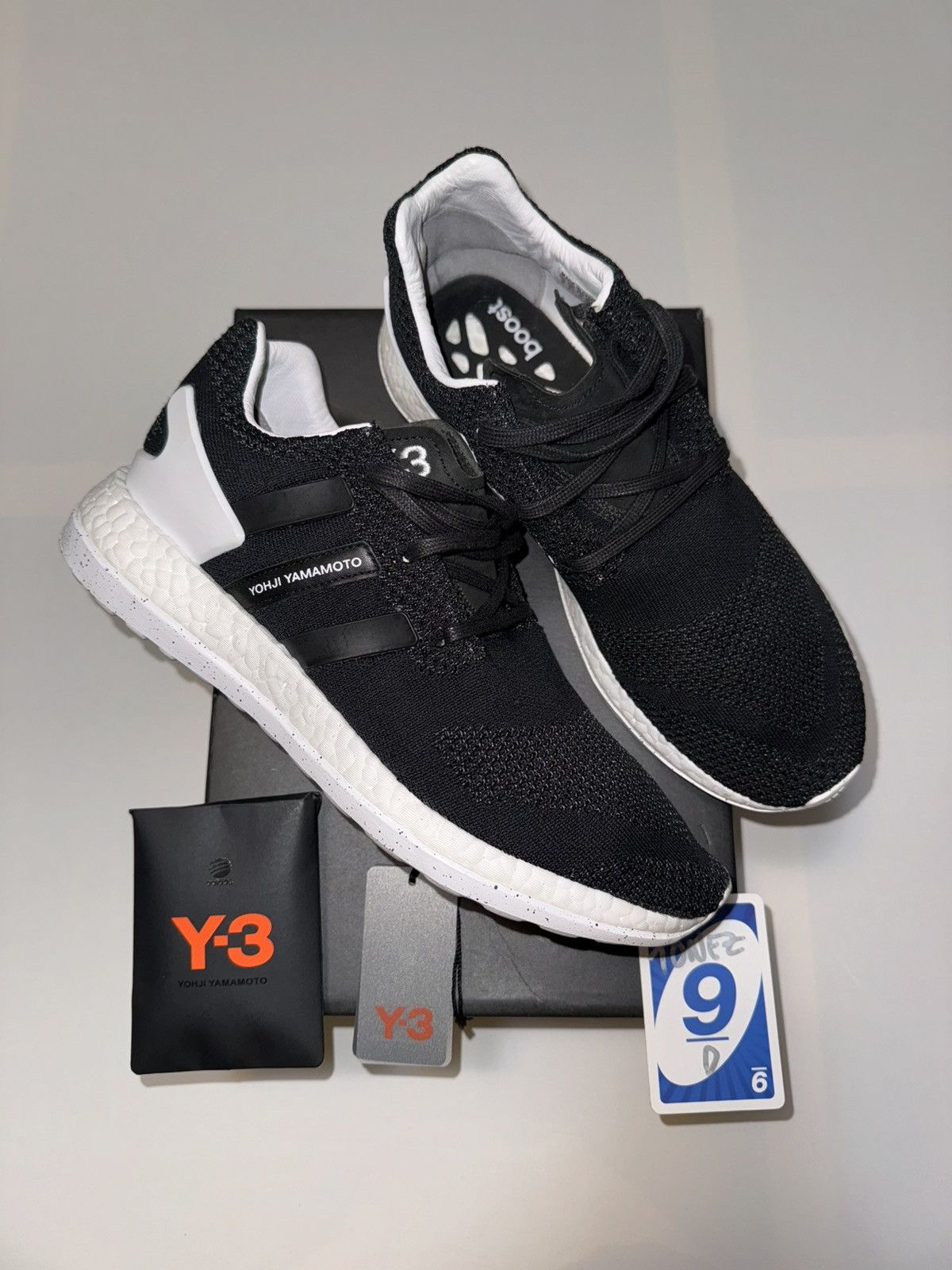 HOT Y3 Pureboost Zg Knit Adidas Y-3 Pureboost ZG Knit Black