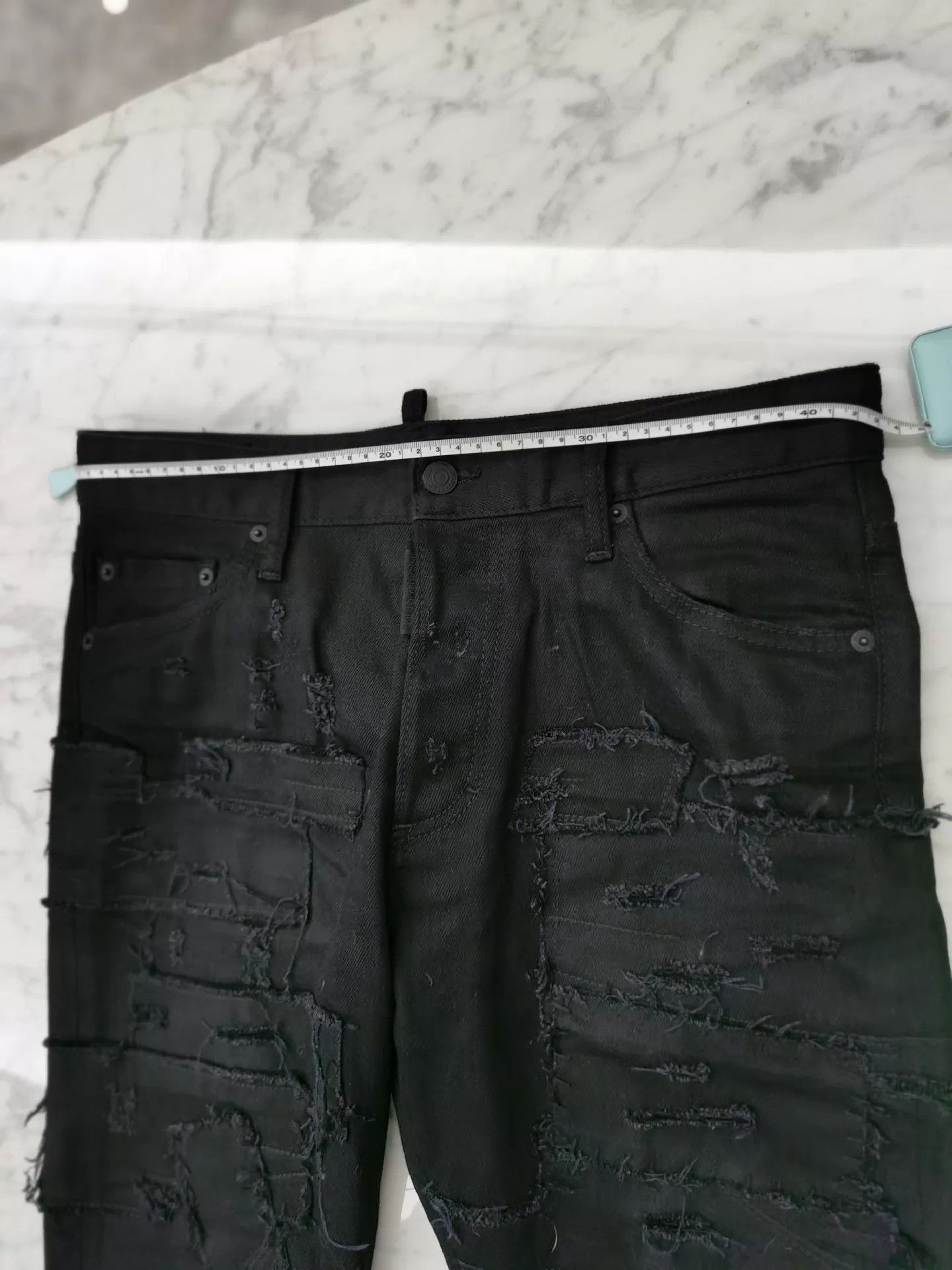 Dsquared2 Dsquared2 Show Black Cropped Trousers 48 Worn Once Size US 32 / EU 48 - 9 Thumbnail