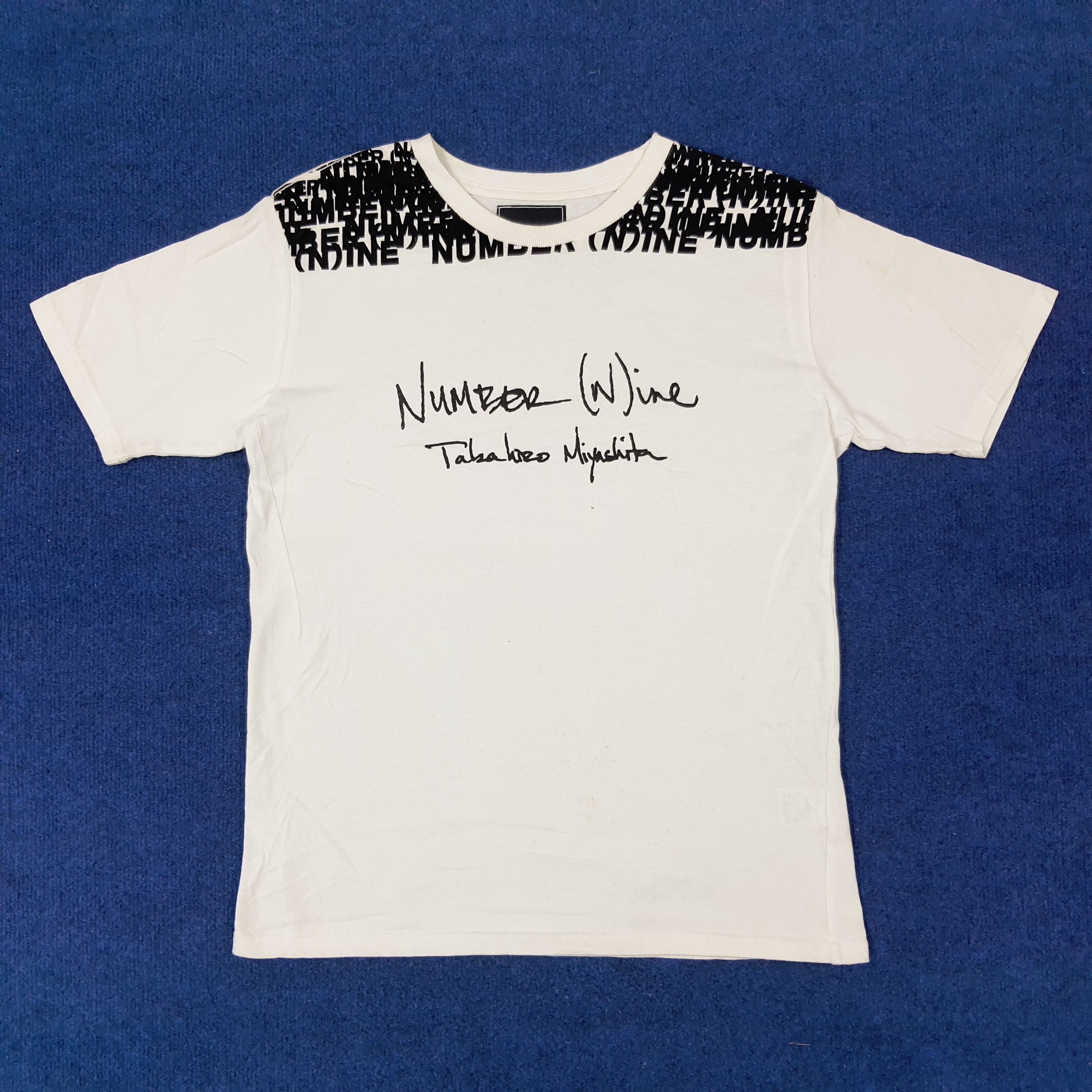 Number (N)ine Vintage Number Nine Japanese Brand Tshirt C239N13 Size US M / EU 48-50 / 2 - 1 Thumbnail