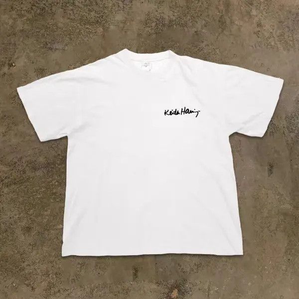 Vintage Street Hip Hop Skateboarding Short Sleeve T Shirt White Size US XL / EU 56 / 4 - 4 Thumbnail