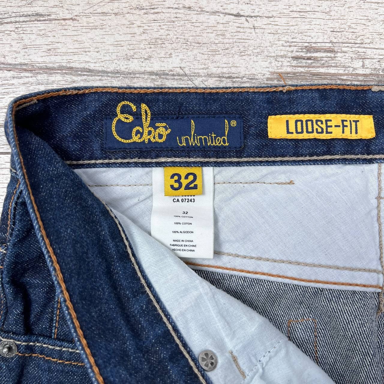 Ecko Unltd. Ecko Unlimited Baggy Denim Pants Loose-fit Size US 32 / EU 48 - 12 Thumbnail
