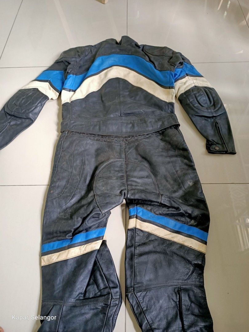 Dainese Vintage dainese speed leather racing suit Size US L / EU 52-54 / 3 - 5 Thumbnail