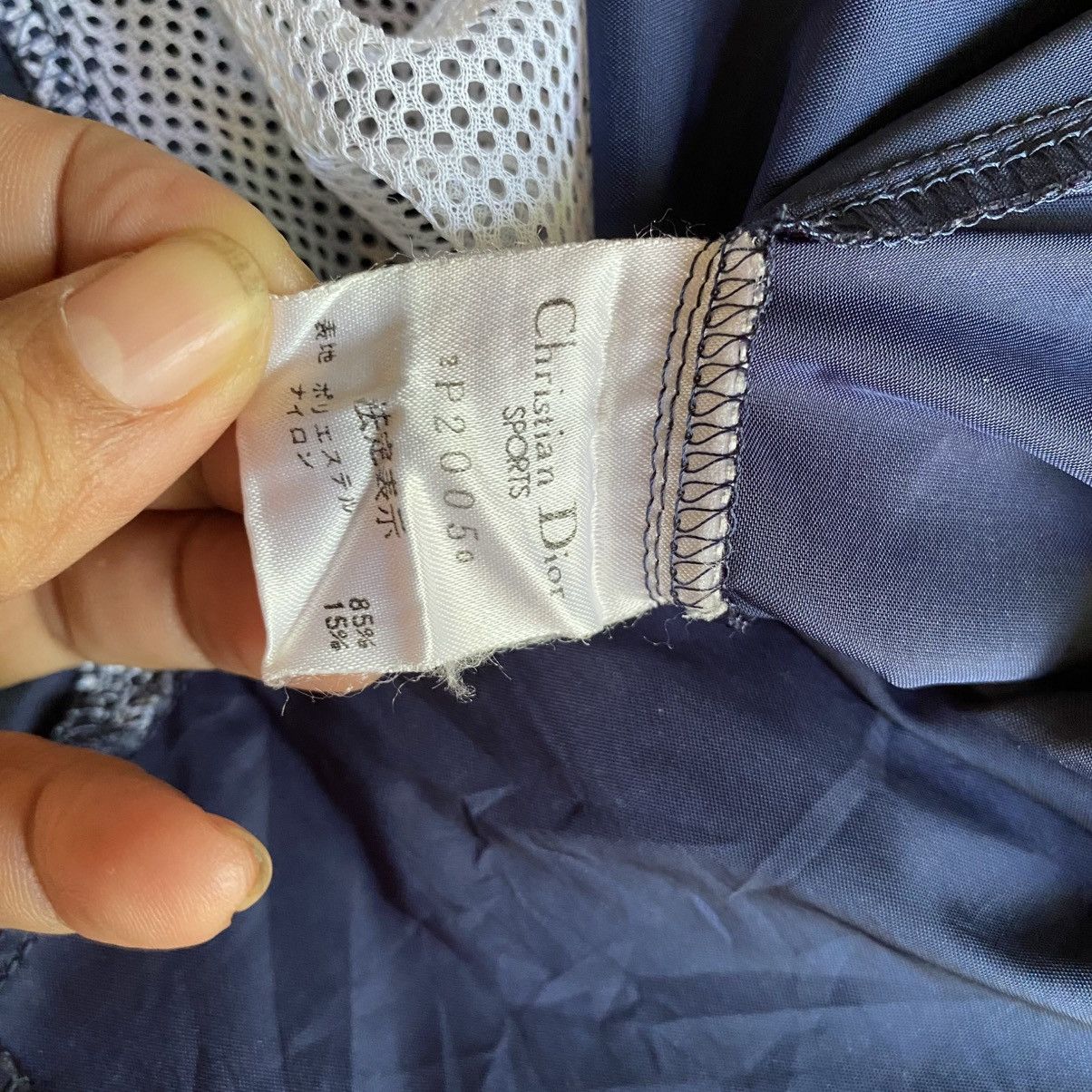 Dior Vintage Christian Dior Navy Stand Collar Windbreaker Size US M / EU 48-50 / 2 - 17 Thumbnail