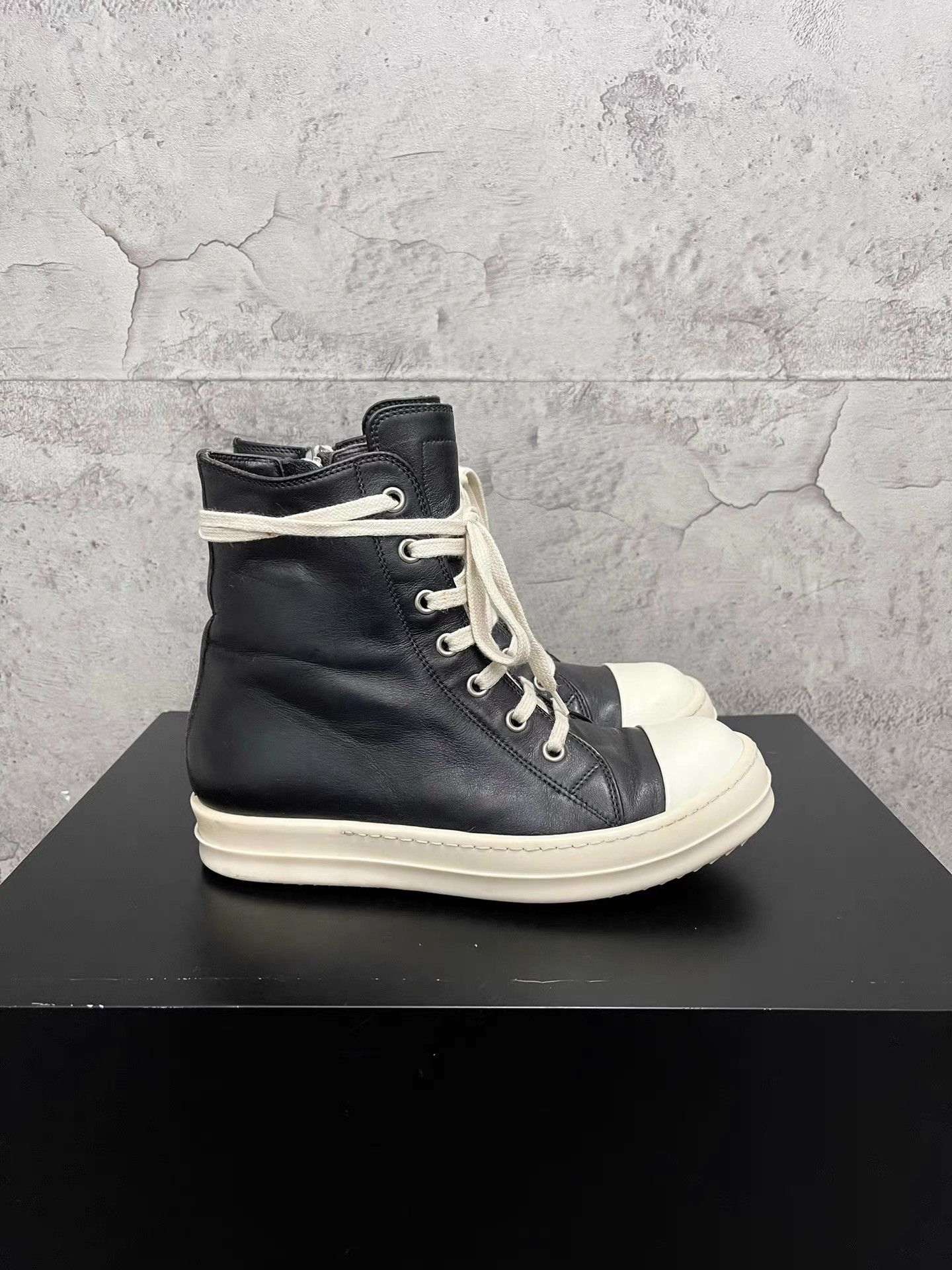 Rick Owens Rick Owens Mainline Leather Big Converse K34 Size US 6 / IT 36 - 1 Thumbnail