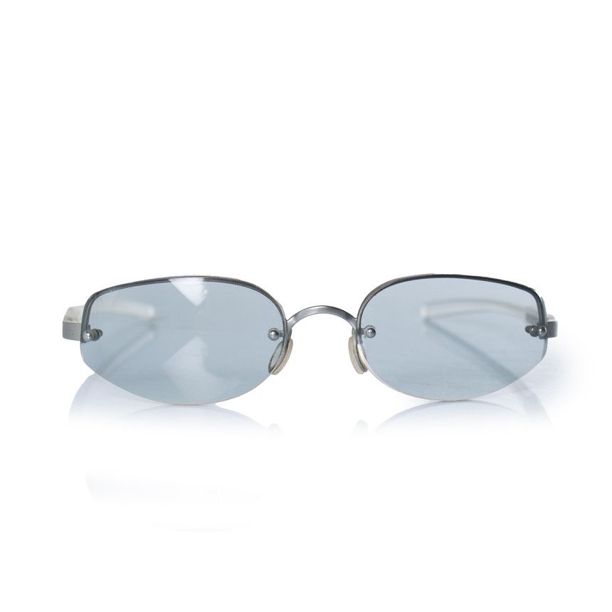 Prada Prada, rimless metal and plastic sunglasses Size ONE SIZE - 1 Thumbnail