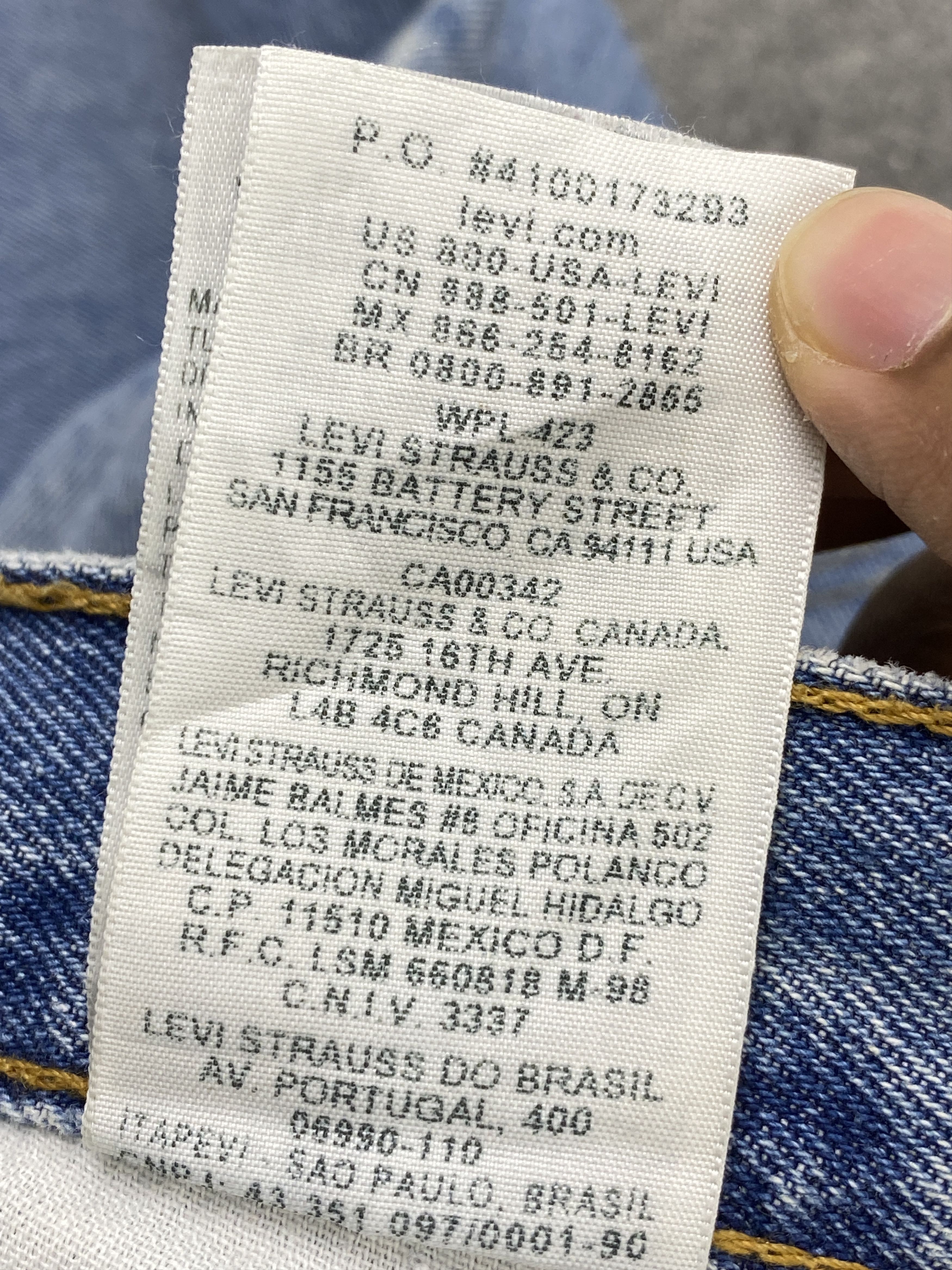 Levi's Vintage Levi's 550 Stone Washed Jeans DP2324 Size US 44 / EU 60 - 9 Thumbnail
