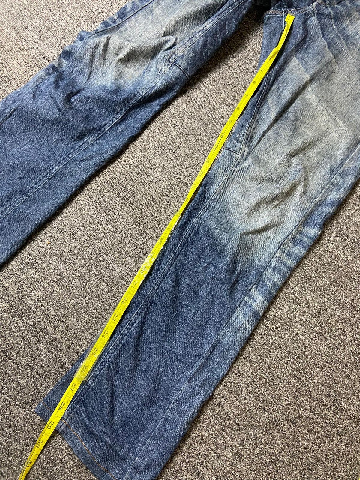 Edwin × Vintage Vintage EDWIN Regular Fit Distressed Denim Jeans (123) Size US 32 / EU 48 - 2 Thumbnail