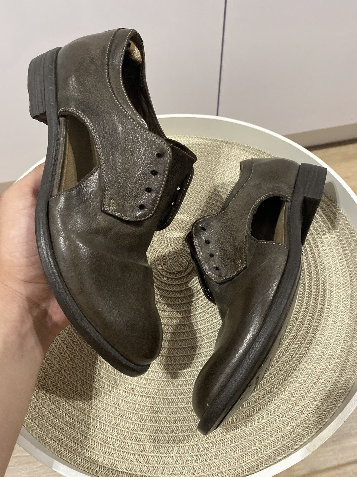 Officine Creative Officine Creative Avantgarde Brown Leather Shoes Size: 36 Size US 6 / IT 36 - 1 Thumbnail