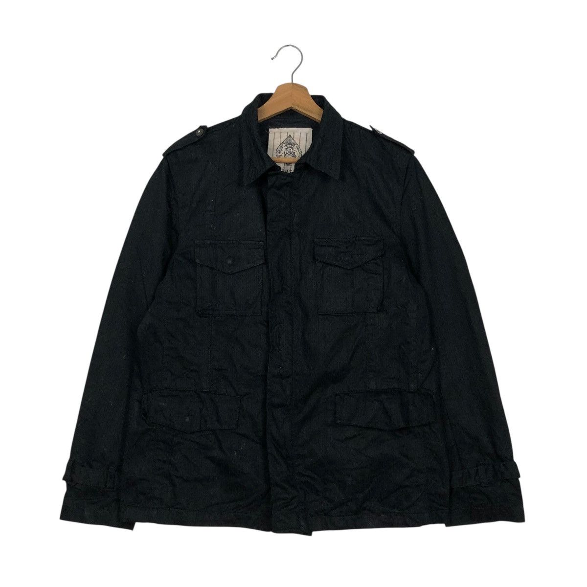 Japanese Brand 🔥HUNTING CHORE BIKER JACKET OTARIE MULTI POCKET CARGO Size US L / EU 52-54 / 3 - 3 Thumbnail