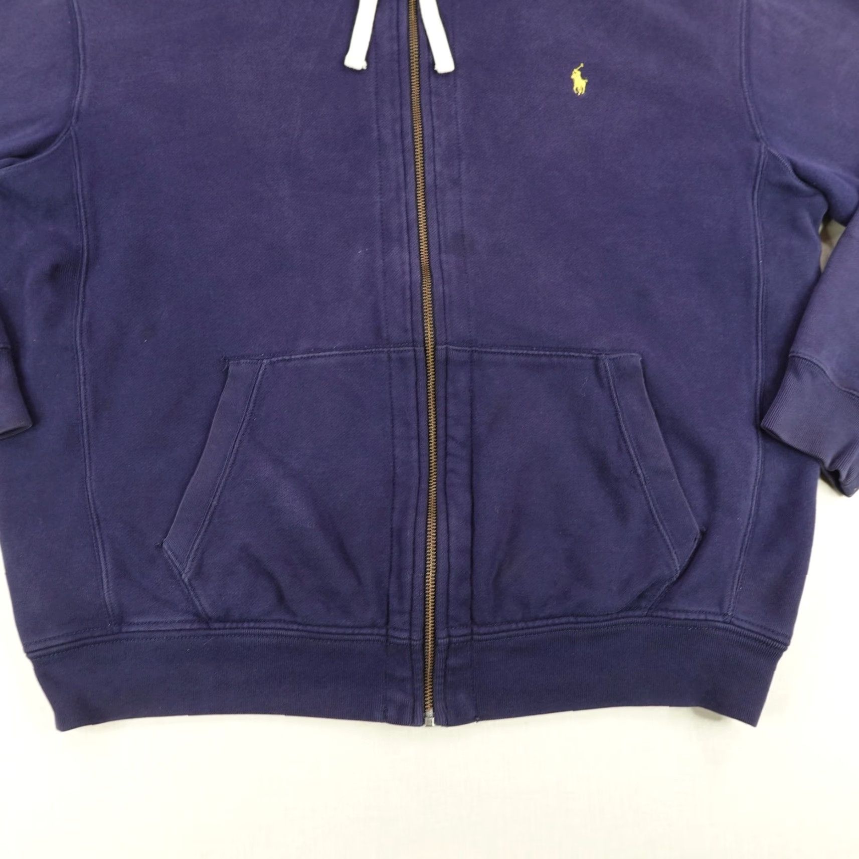 Polo Ralph Lauren Polo Ralph Lauren Hoodie Mens 2XL Tall Blue Thermal Lined Sweatshirt Zip Up ^ Size US XXL / EU 58 / 5 - 4 Thumbnail