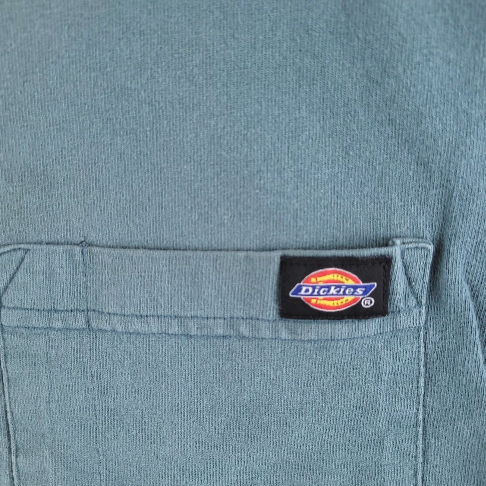 Dickies Dickies Shirt Mens XL Blue Pocket Short Sleeve Work Distressed Casual Size US XL / EU 56 / 4 - 2 Thumbnail