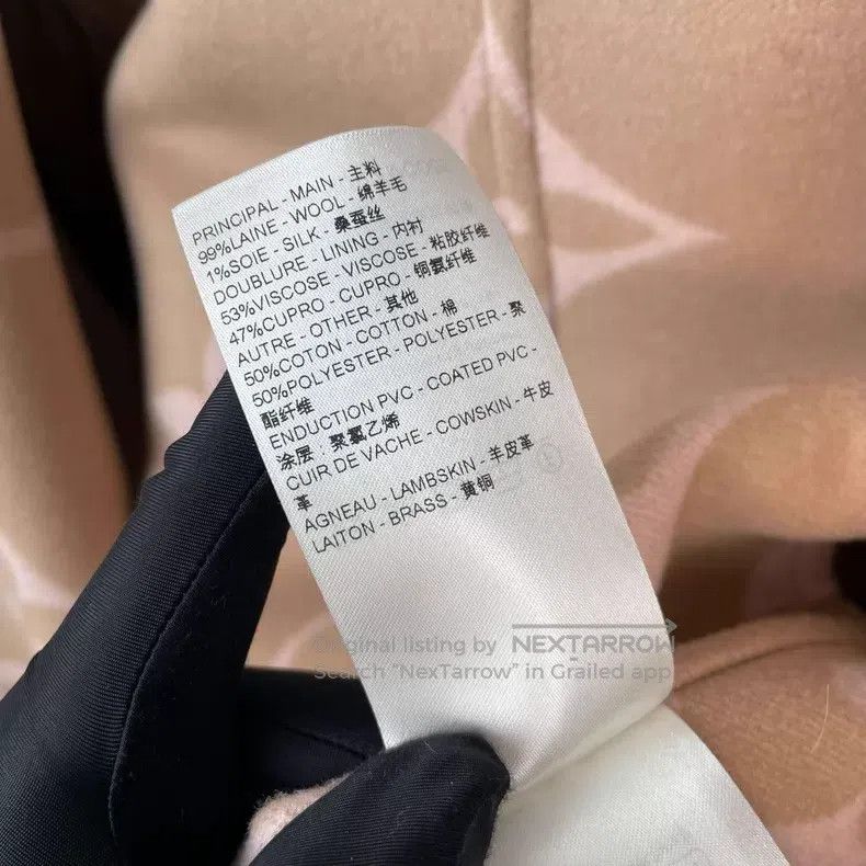Louis Vuitton Louis Vuitton Cream presbyopic bathrobe coat Size XXS / US 00 / IT 34 - 9 Thumbnail