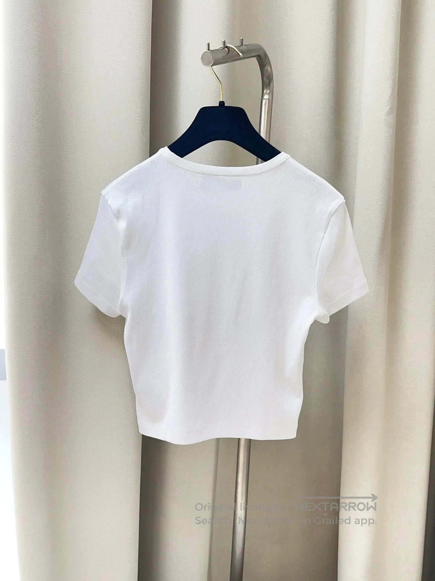 Fendi Fendi White Short Sleeve Knit Top. Size US M / EU 48-50 / 2 - 4 Thumbnail