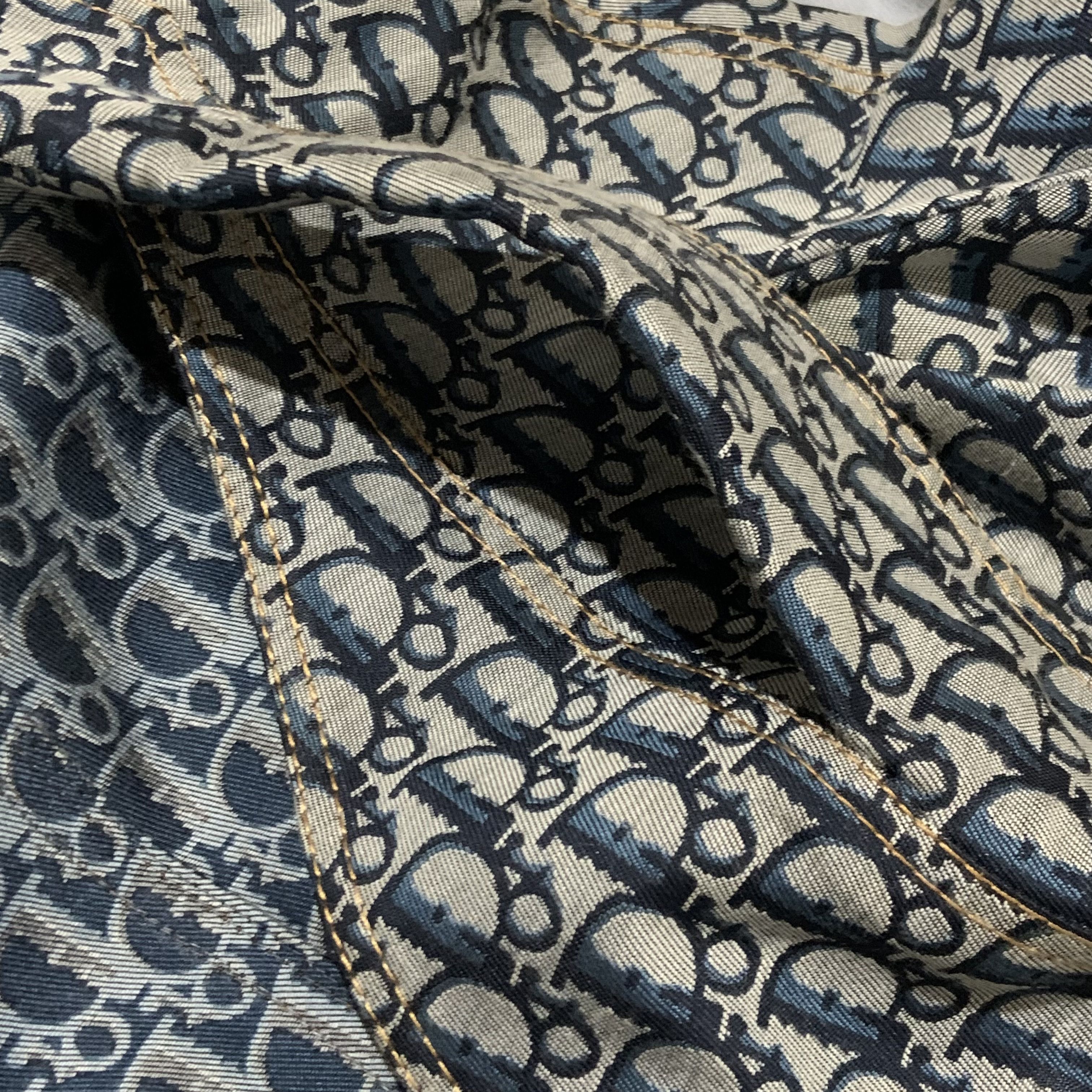 Dior Christian Dior - SS05 - Oblique Trotter Monogram Jacket Size M / US 6-8 / IT 42-44 - 10 Thumbnail