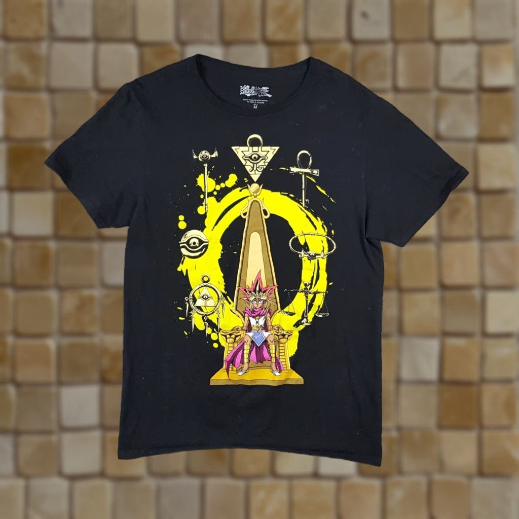 Etro VINTAGE Konami Yu-Gi-Oh! T-Shirt Men Medium Retro Anime Cartoon Y2K Black Size US M / EU 48-50 / 2 - 1 Thumbnail