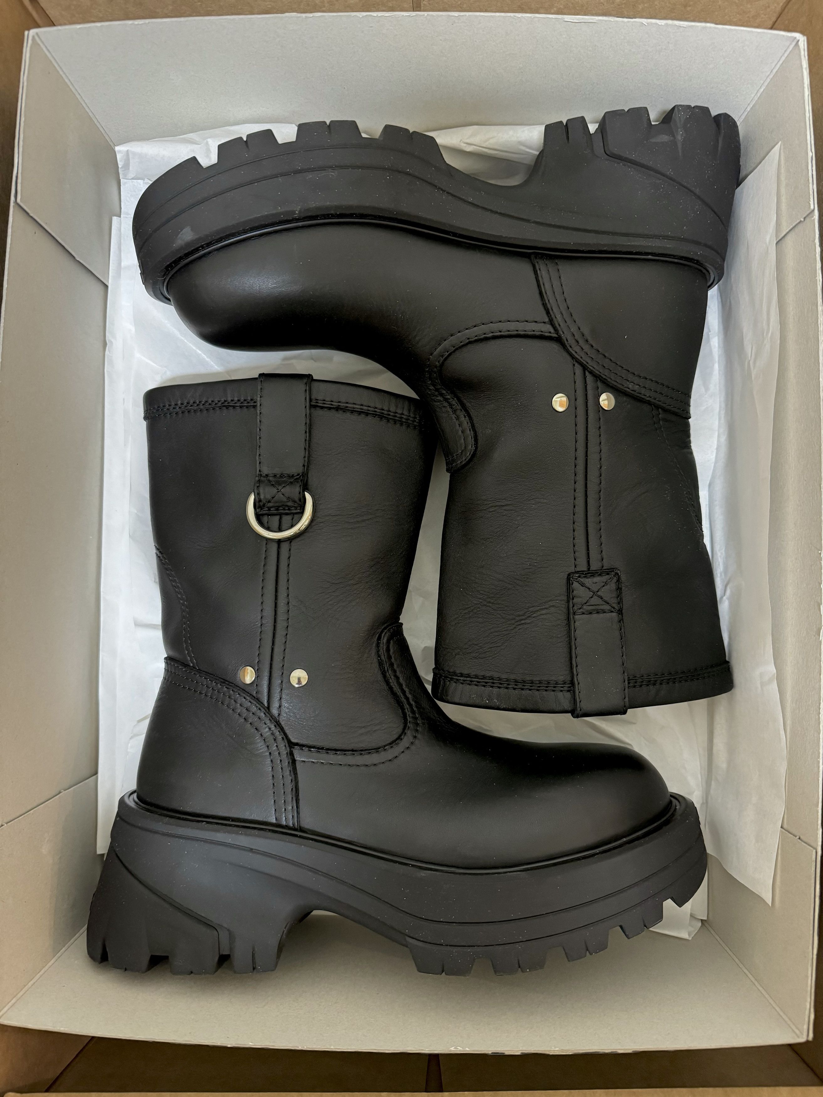 1017 ALYX 9SM Leather Work Boots FW23 Size US 10 / EU 43 - 4 Thumbnail