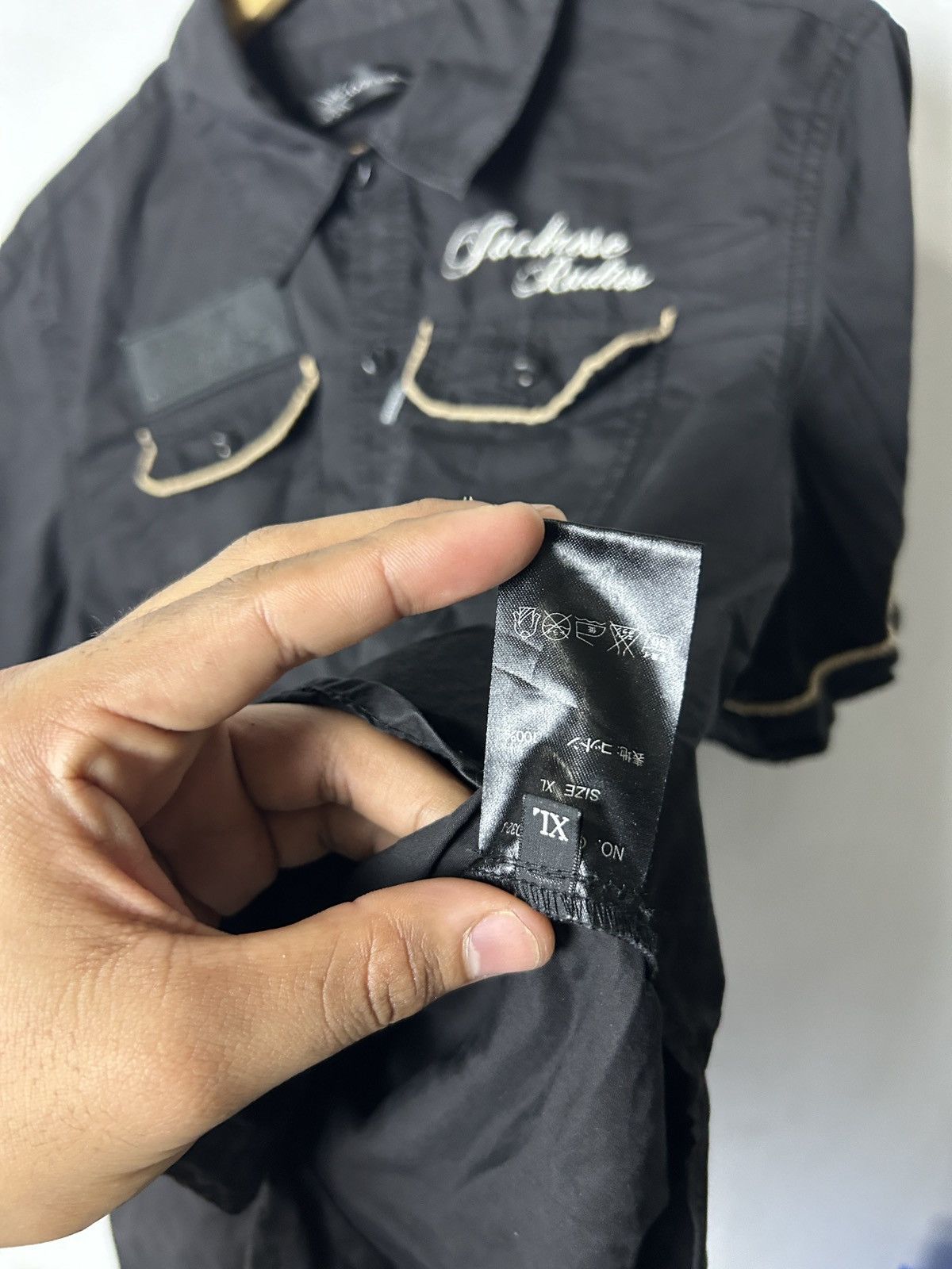 JACKROSE Jackrose punk open collar embroidery skull ifsixwasnine Size US M / EU 48-50 / 2 - 7 Thumbnail